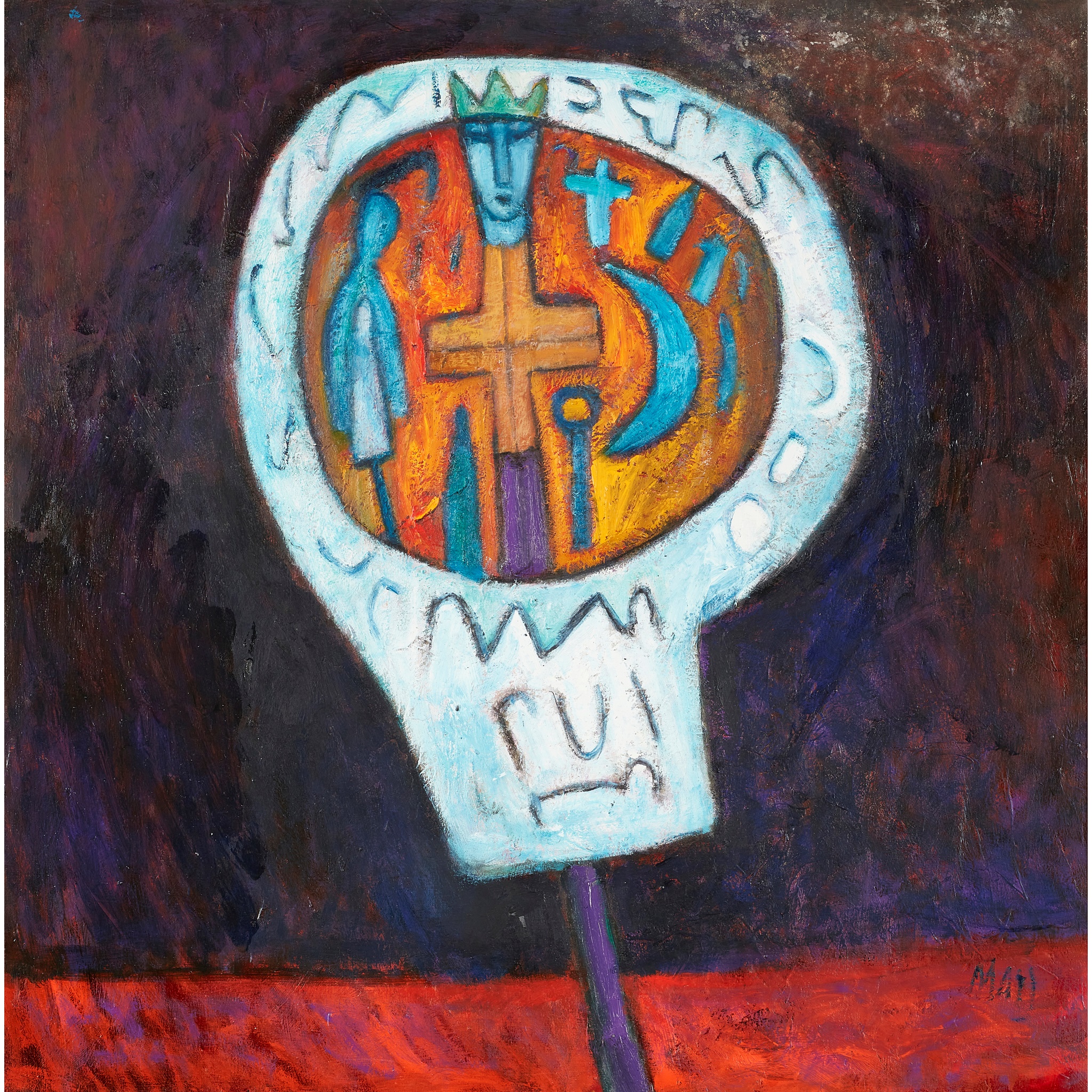 MARJ BOND R.S.W (SCOTTISH CONTEMPORARY)