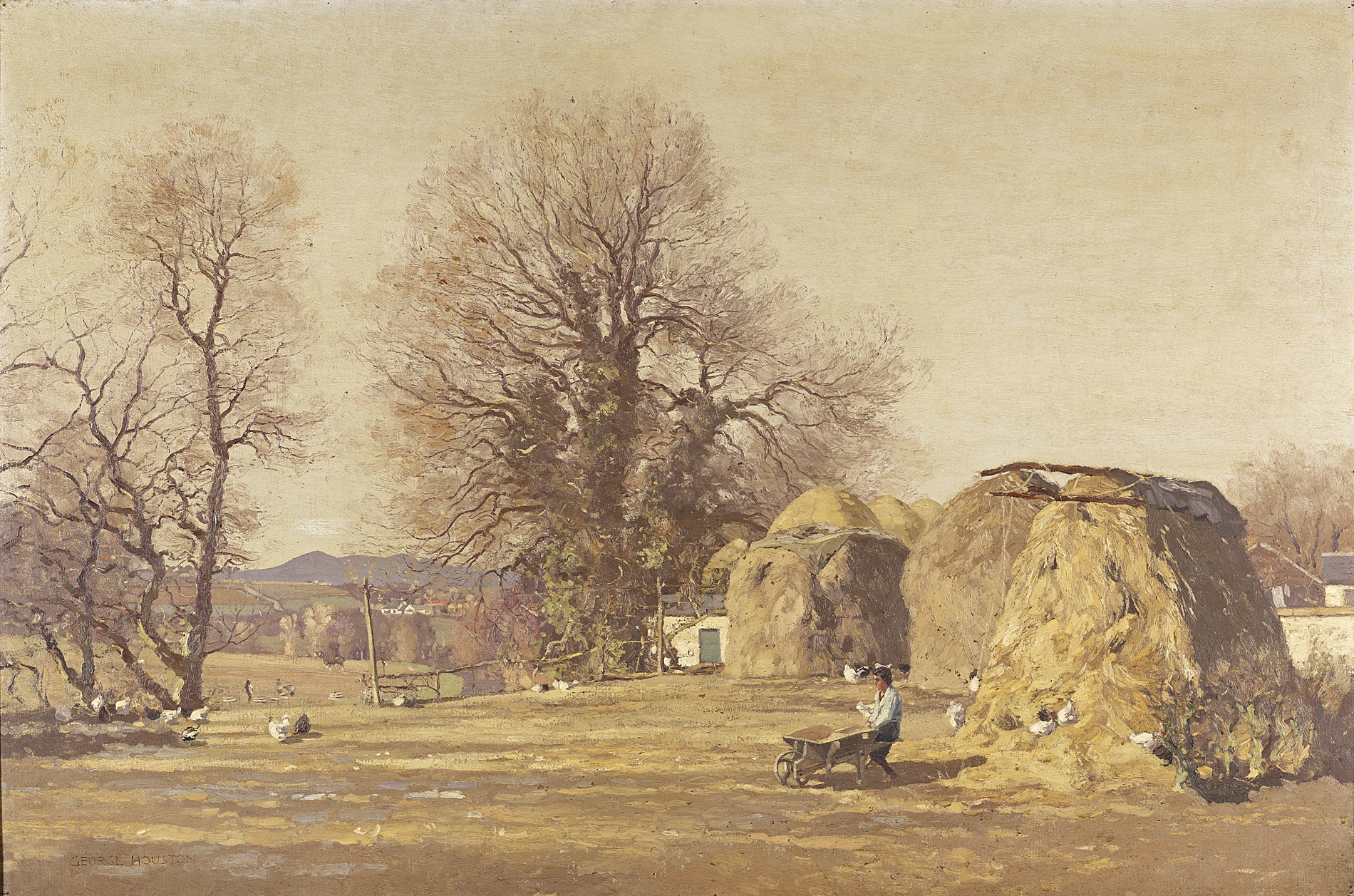 GEORGE HOUSTON, AYRSHIRE R.S.W. R.I. (SCOTTISH 1869-1947)