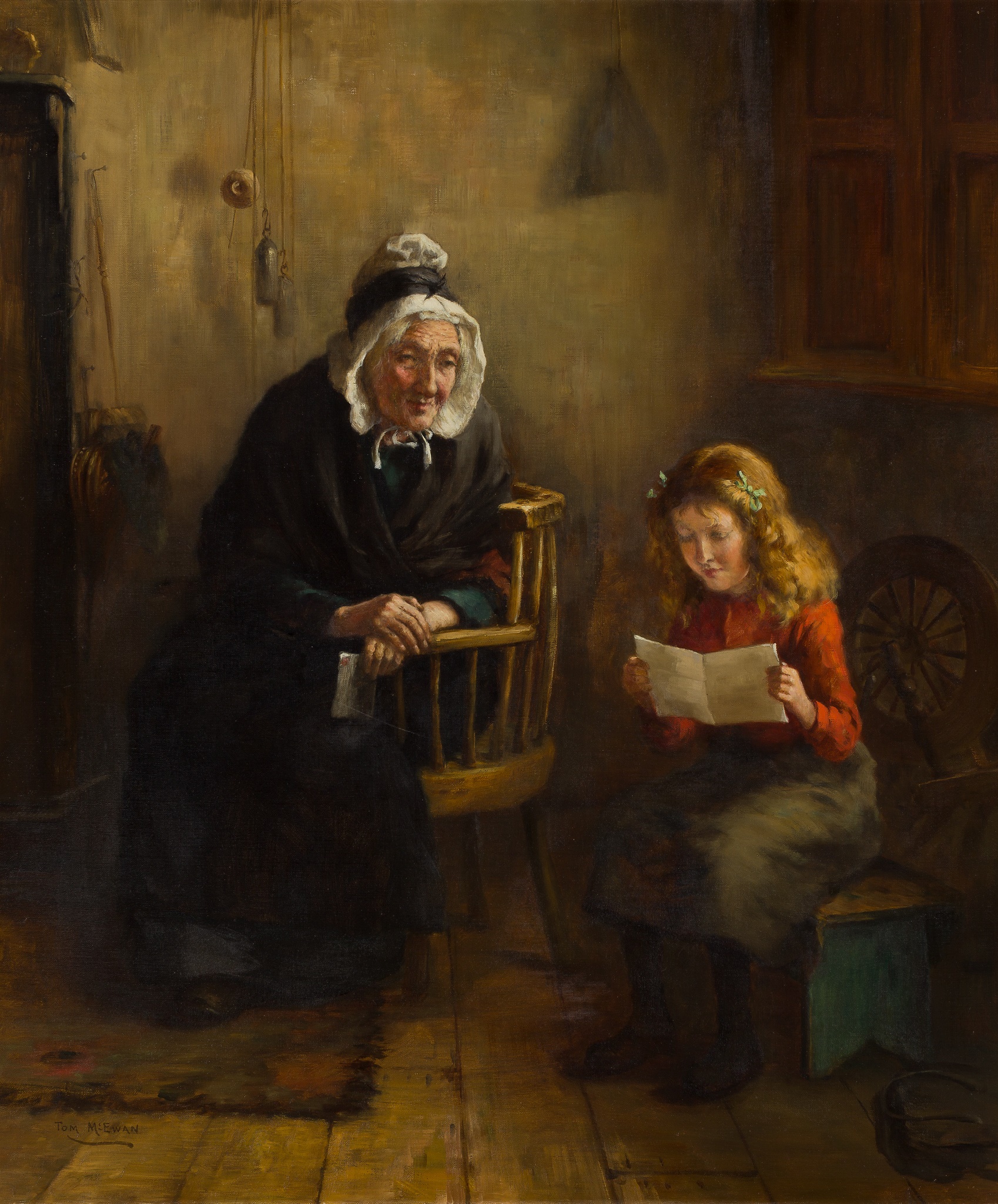 TOM MCEWAN R.S.W (SCOTTISH 1846-1914)