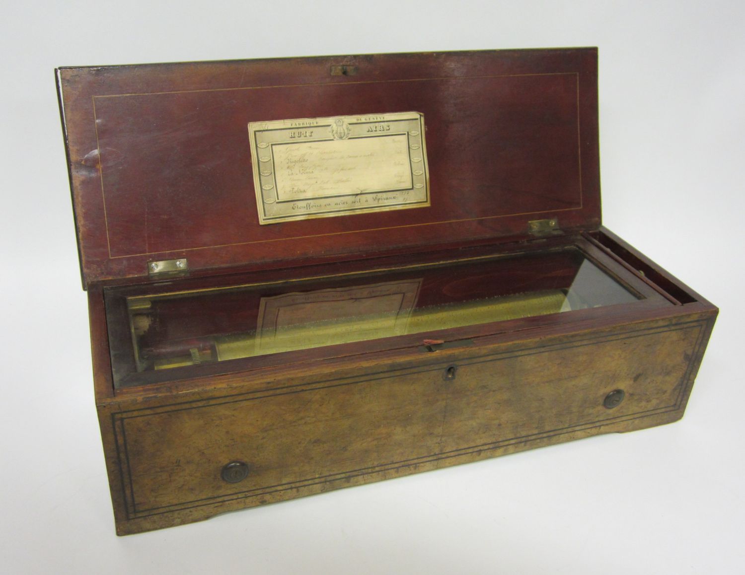 SWISS MUSIC BOX, BY DUCOMMUN GIROD
