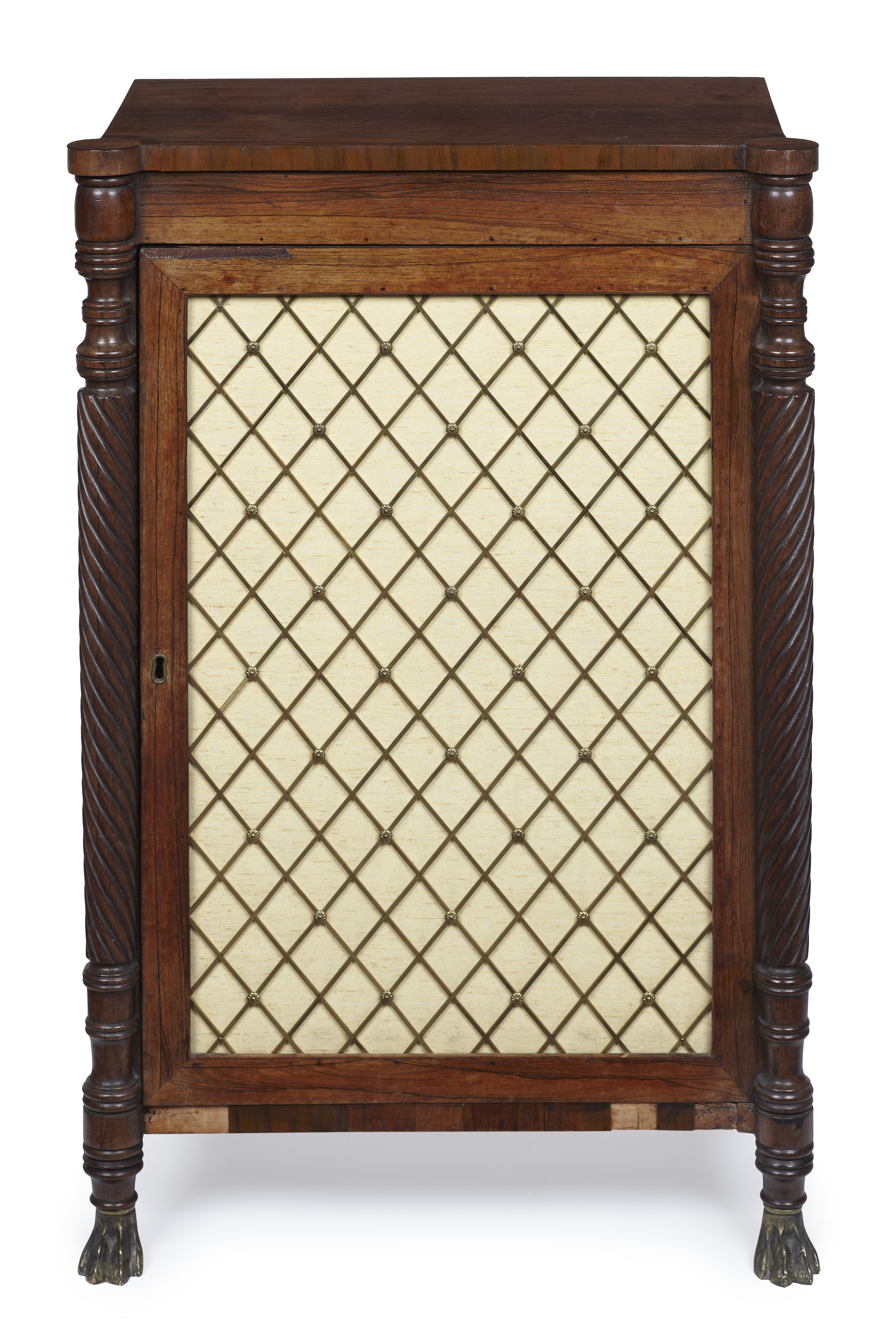 REGENCY ROSEWOOD SIDE CABINET