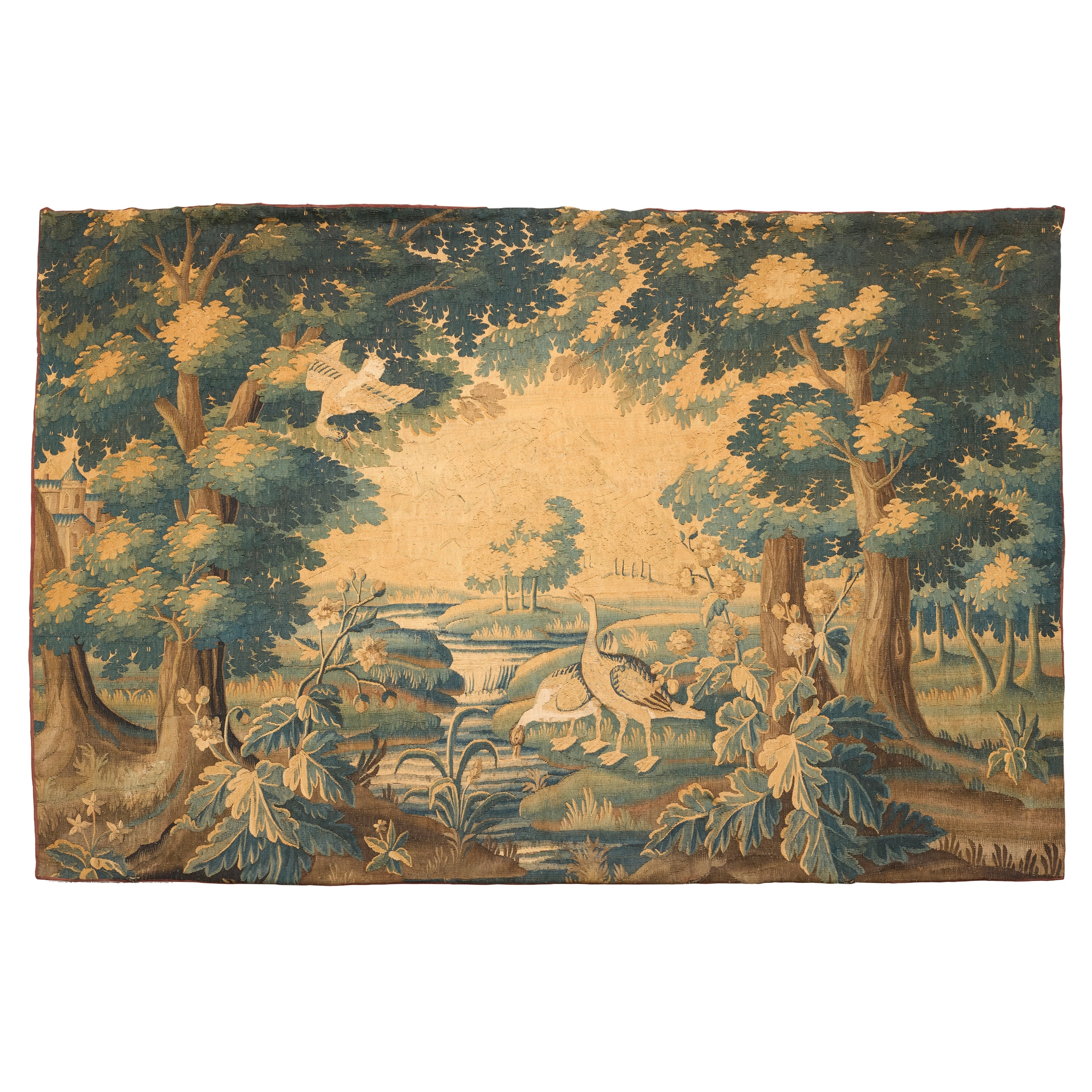 FLEMISH VERDURE TAPESTRY