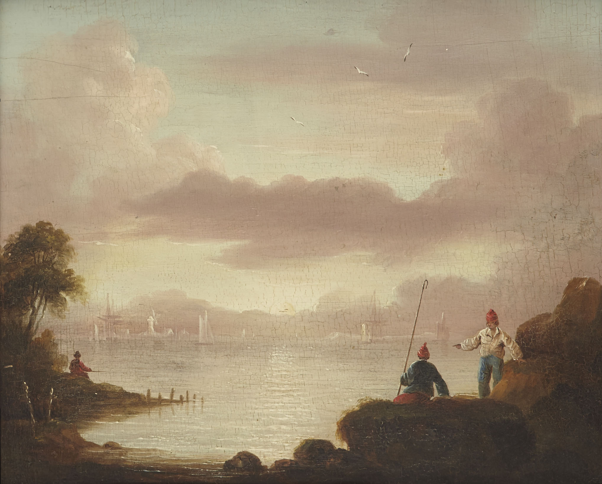 ATTRIBUTED TO THOMAS LUNY (BRITISH 1759-1837)