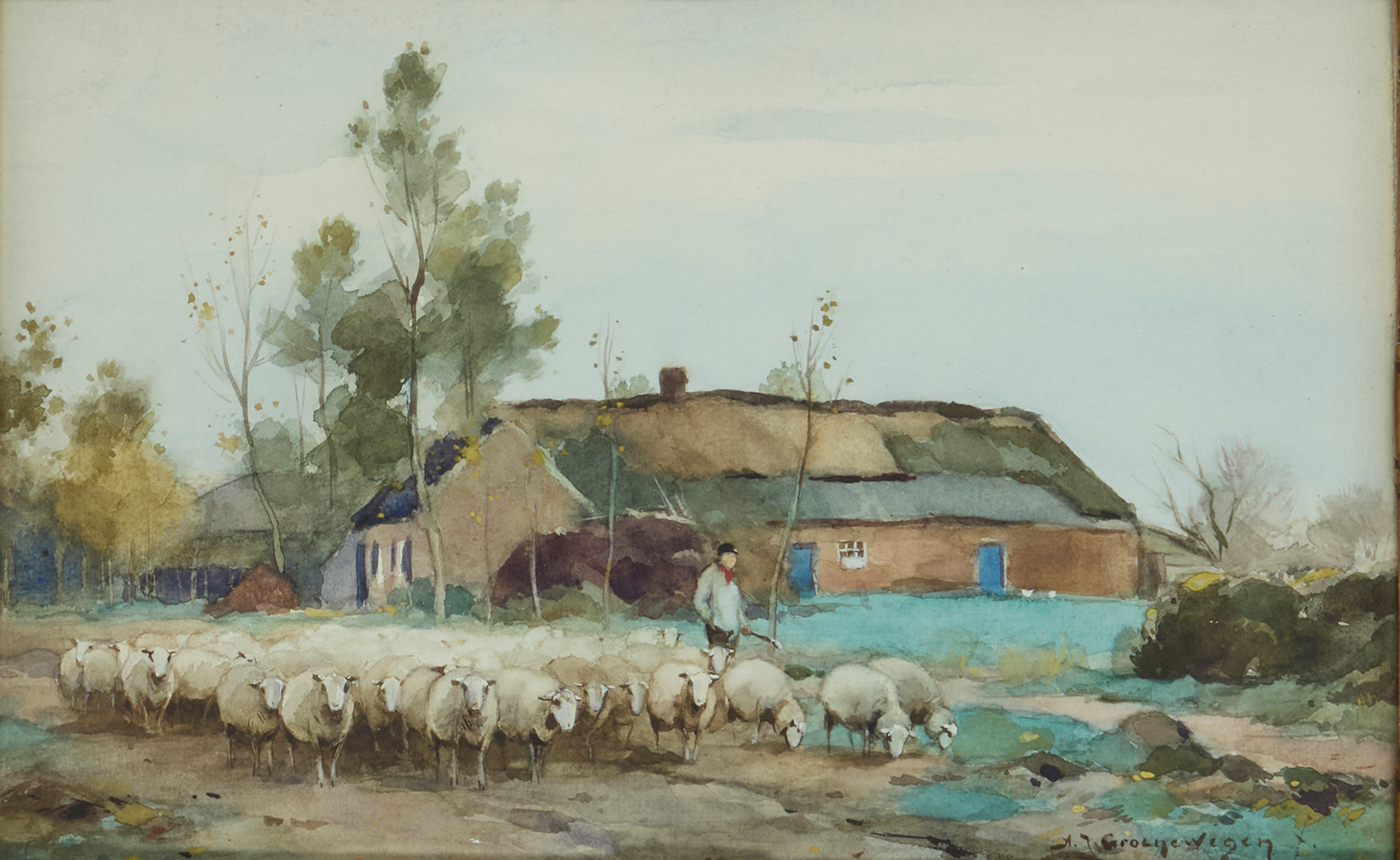 ADRIANUS JOHANNES GROENEWEGEN (DUTCH 1874-1963)