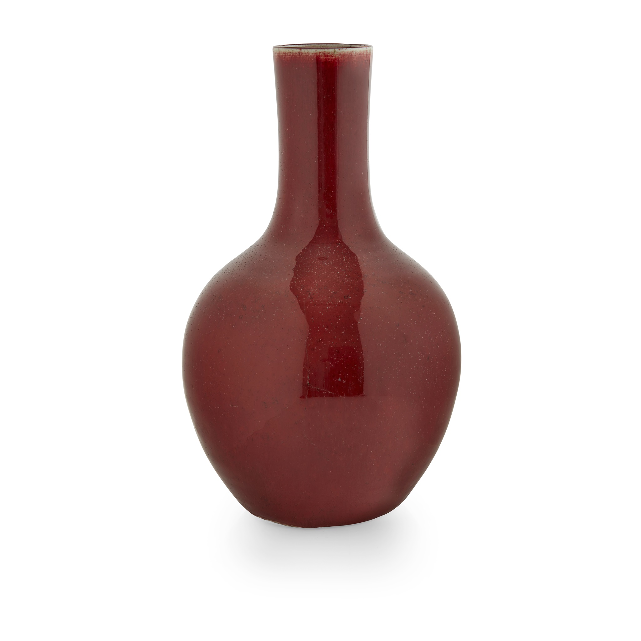 SANG-DE-BOEUF BOTTLE VASE