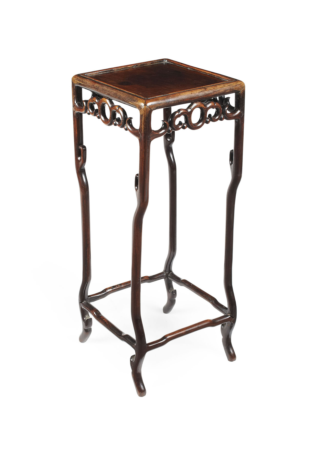CHINESE ROSEWOOD JARDINIERE STAND