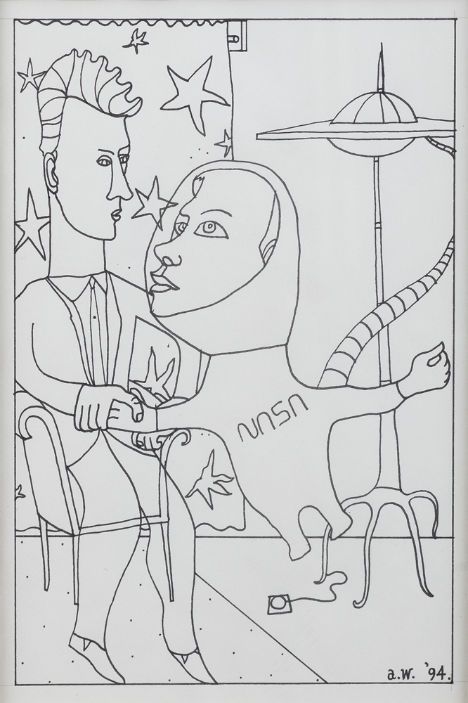 ADRIAN WISZNIEWSKI R.S.A (SCOTTISH B.1958)