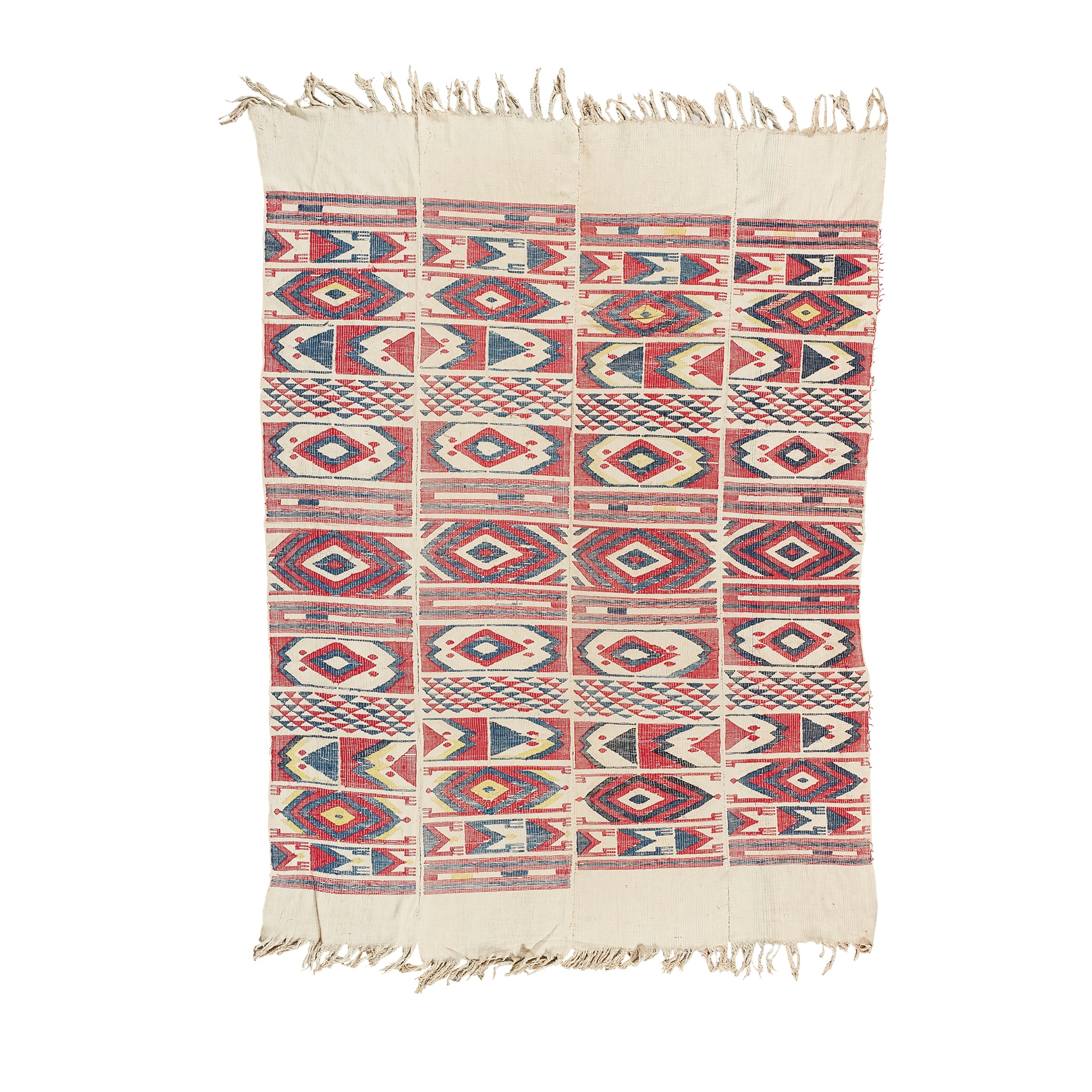 YORUBA MAN'S WRAPPER CLOTH, ASO OLONA