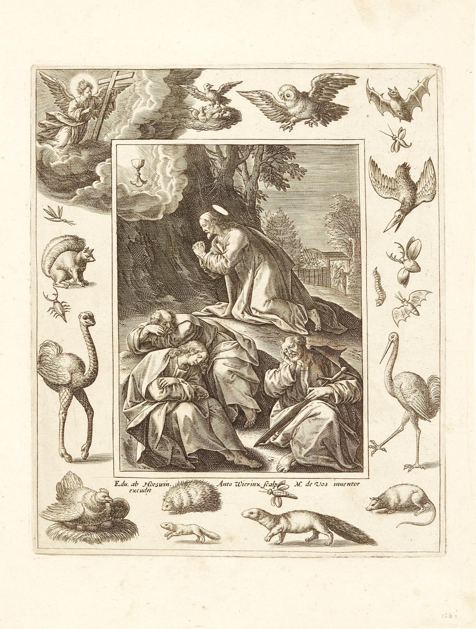 HIERONYMUS WIERIX (FLEMISH 1553-1619), AFTER MAARTEN DE VOS