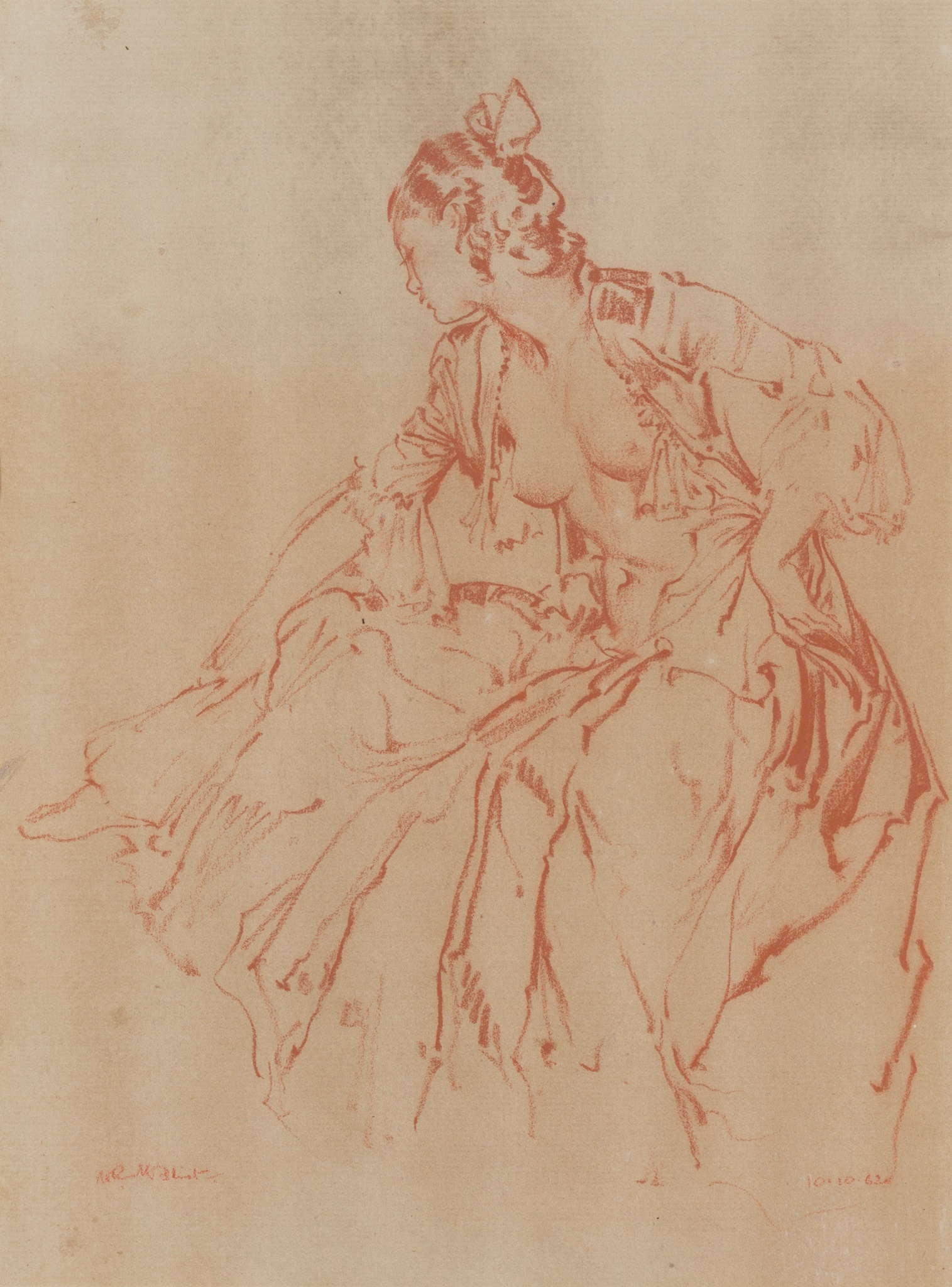 SIR WILLIAM RUSSELL FLINT P.R.A., P.R.W.S., R.S.W., R.O.I., R.E. (SCOTTISH 1880-1969)