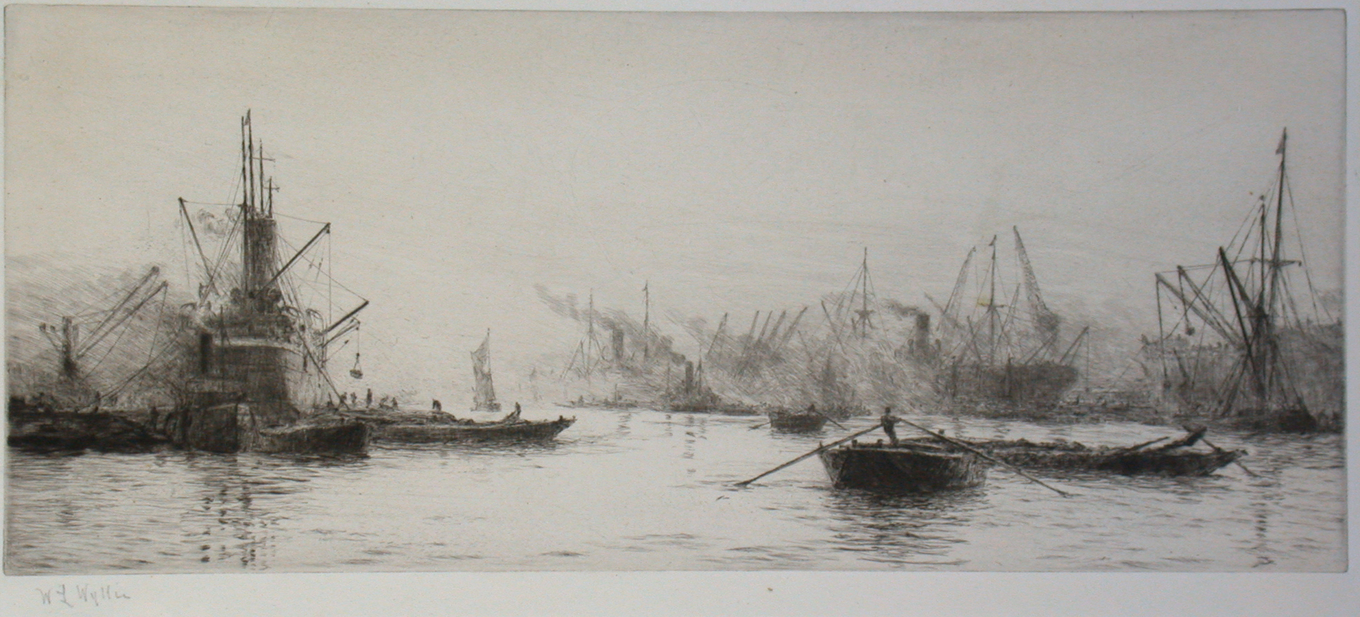 WILLIAM LIONEL WYLLIE (1851-1931) BRITISH