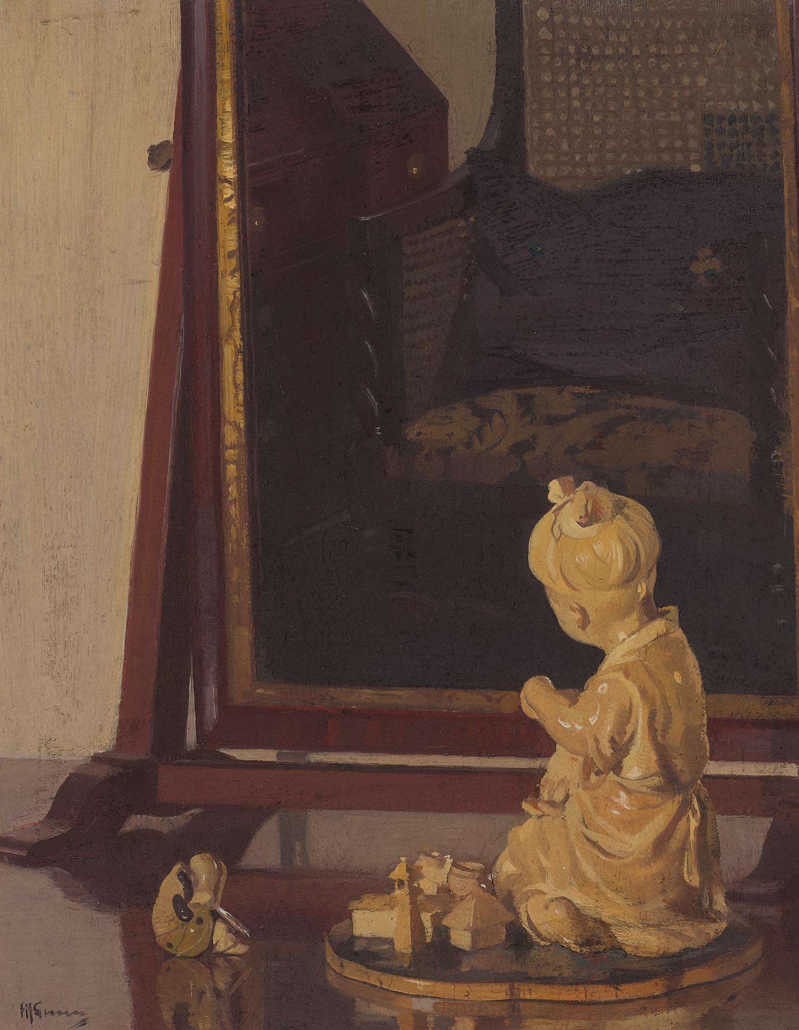 SIR HERBERT JAMES GUNN R.A., P.R.P., R.S.W. (SCOTTISH 1893-1964)