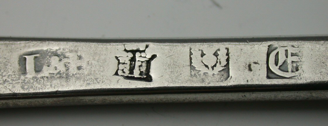 A set of ten George II tablespoons