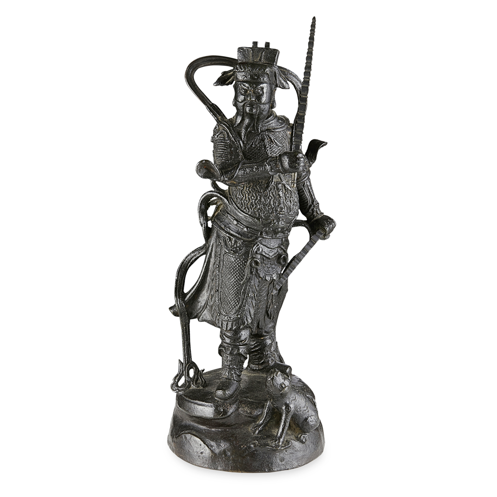 BRONZE FIGURE OF LI JING