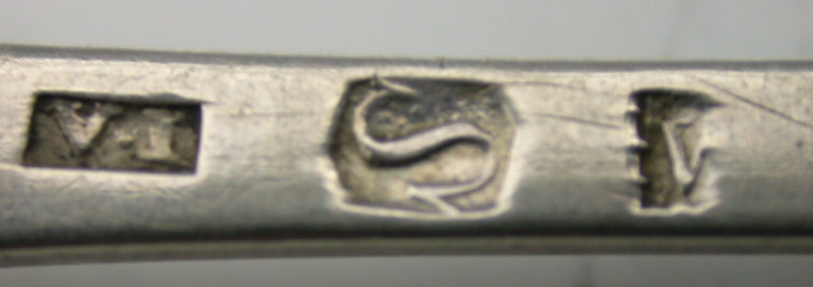 Paisley - A composite set of twelve teaspoons