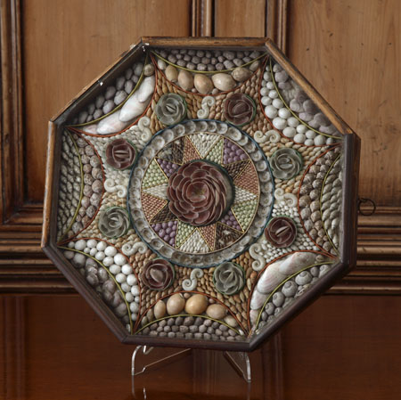 A Victorian sailor’s shell valentine