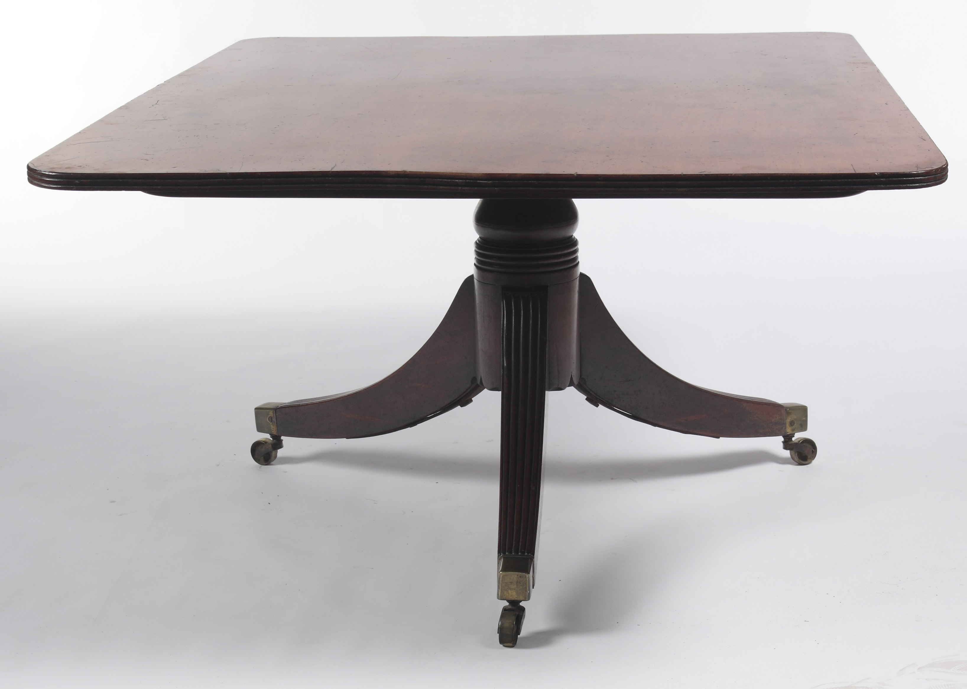 A Regency mahogany breakfast table