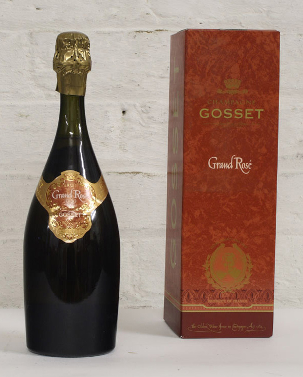 Champagne Gosset;