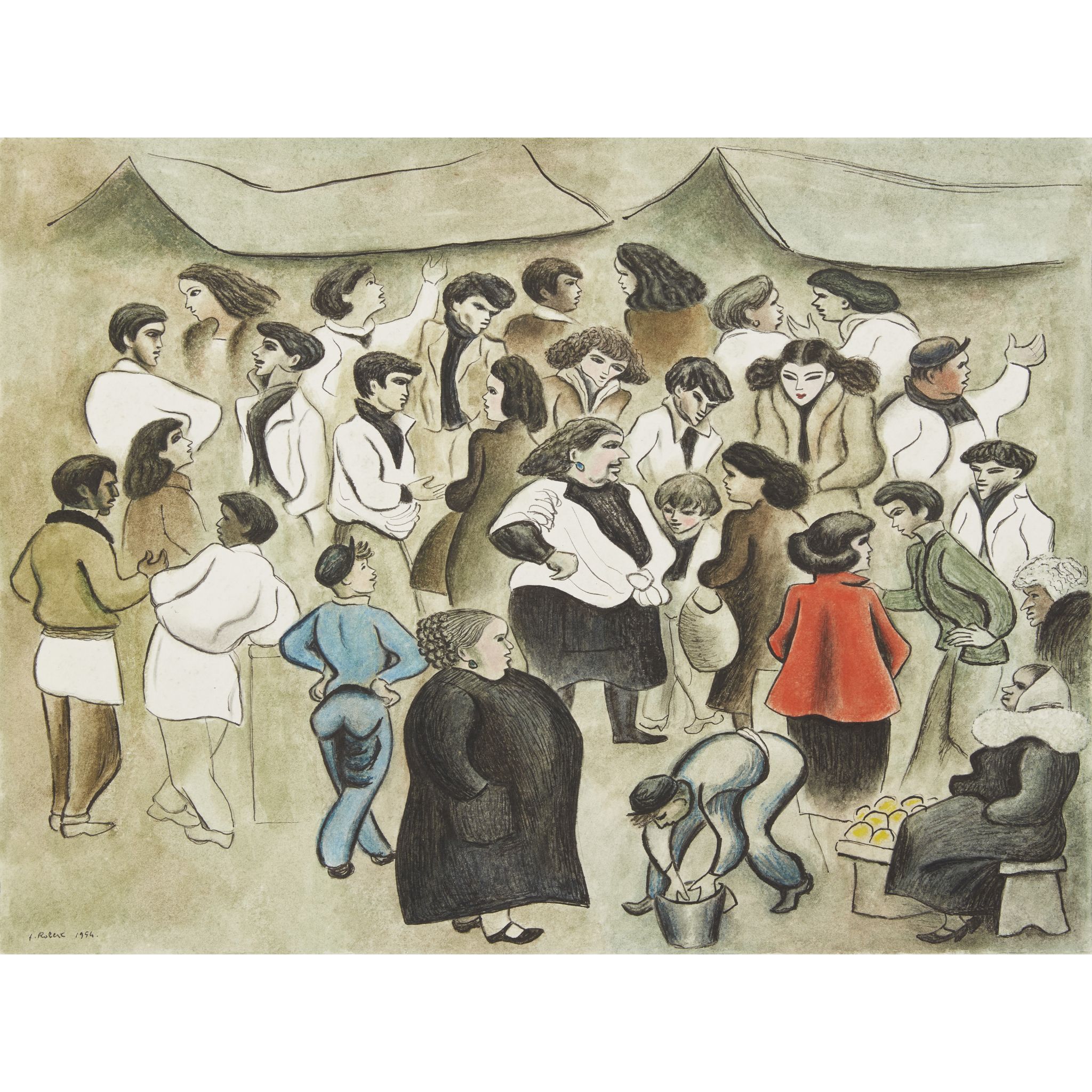 Dom Robert (Guy de Chaunac-Lanzac) (French 1907-1997)