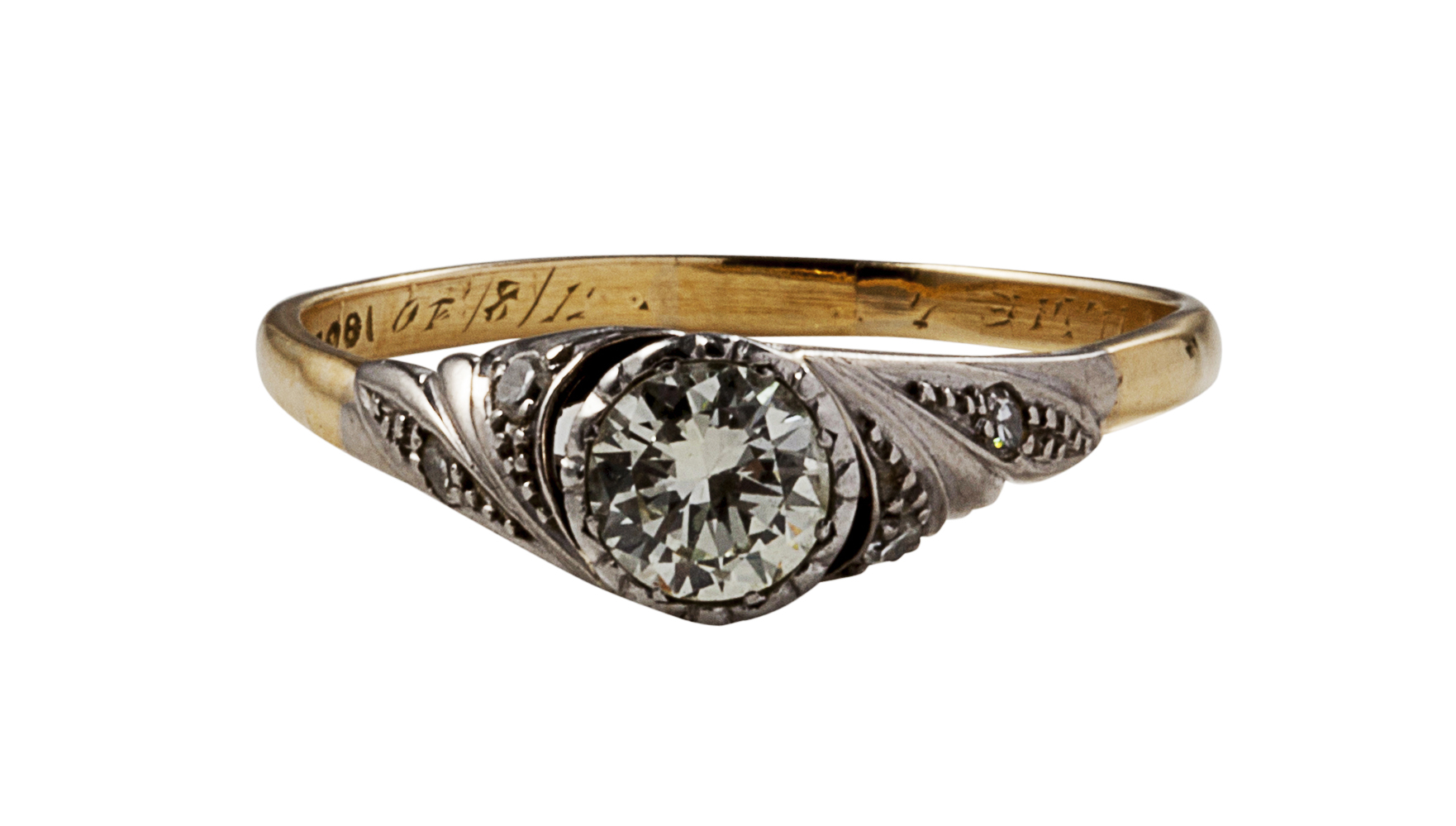 A single stone diamond ring