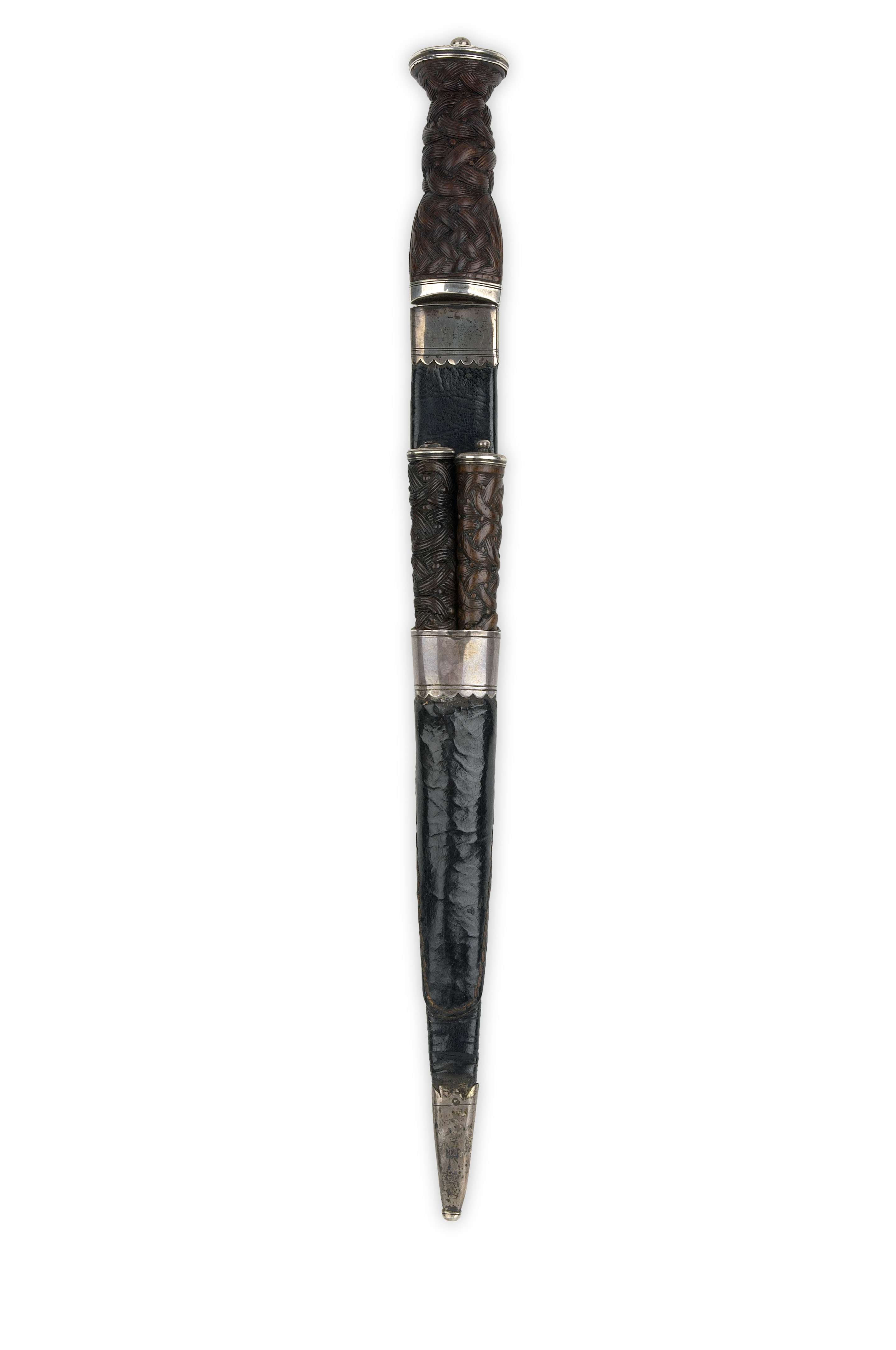 Inverness - a rare Scottish provincial mounted Highland dirk