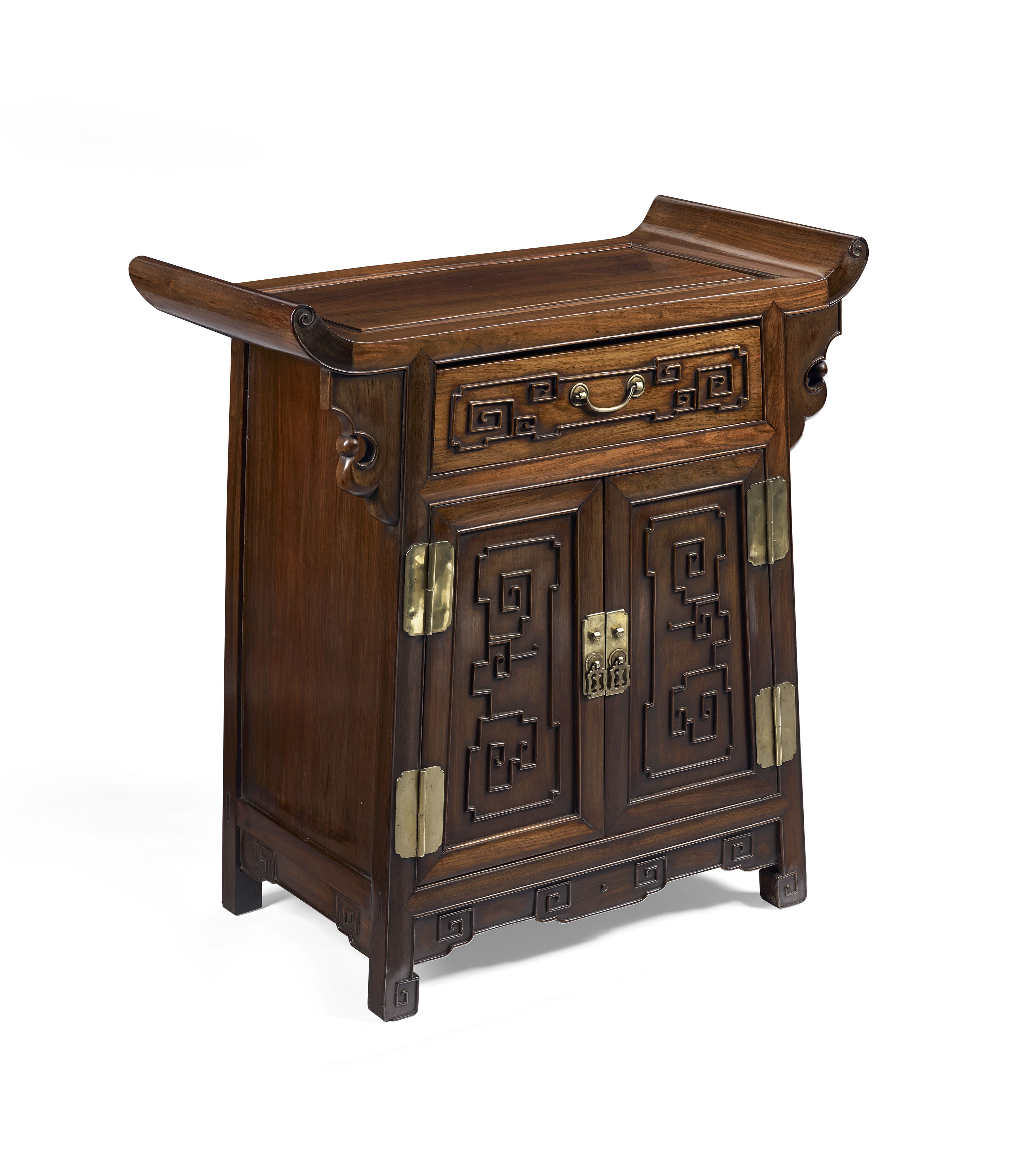 CHINESE HUANGHUALI ALTAR COFFER