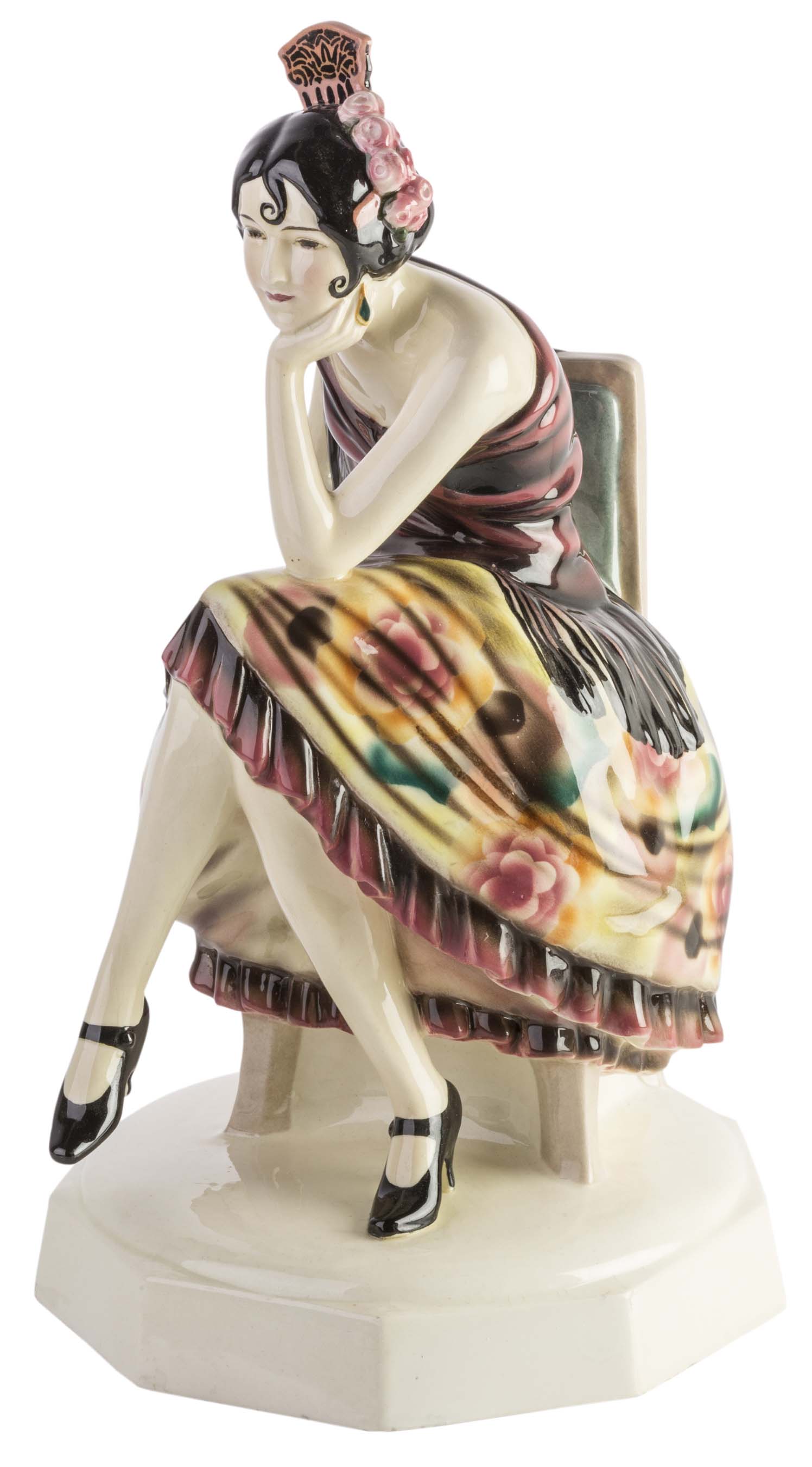 JOSEF LORENZL (1892-1950) FOR GOLDSCHEIDER, VIENNA