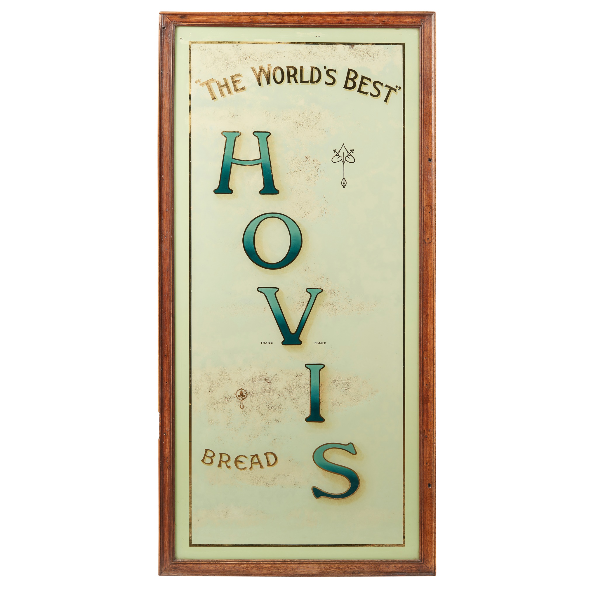 EARLY HOVIS ADVERTISING MIRROR