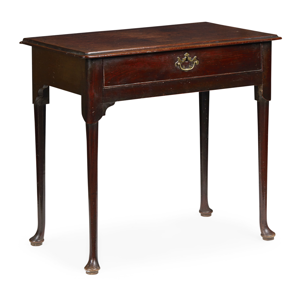 GEORGE II MAHOGANY SIDE TABLE