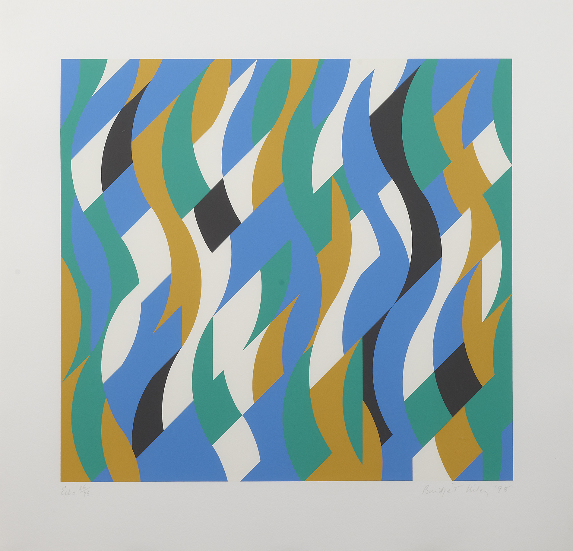 BRIDGET RILEY C.H., C.B.E (BRITISH B.1931)