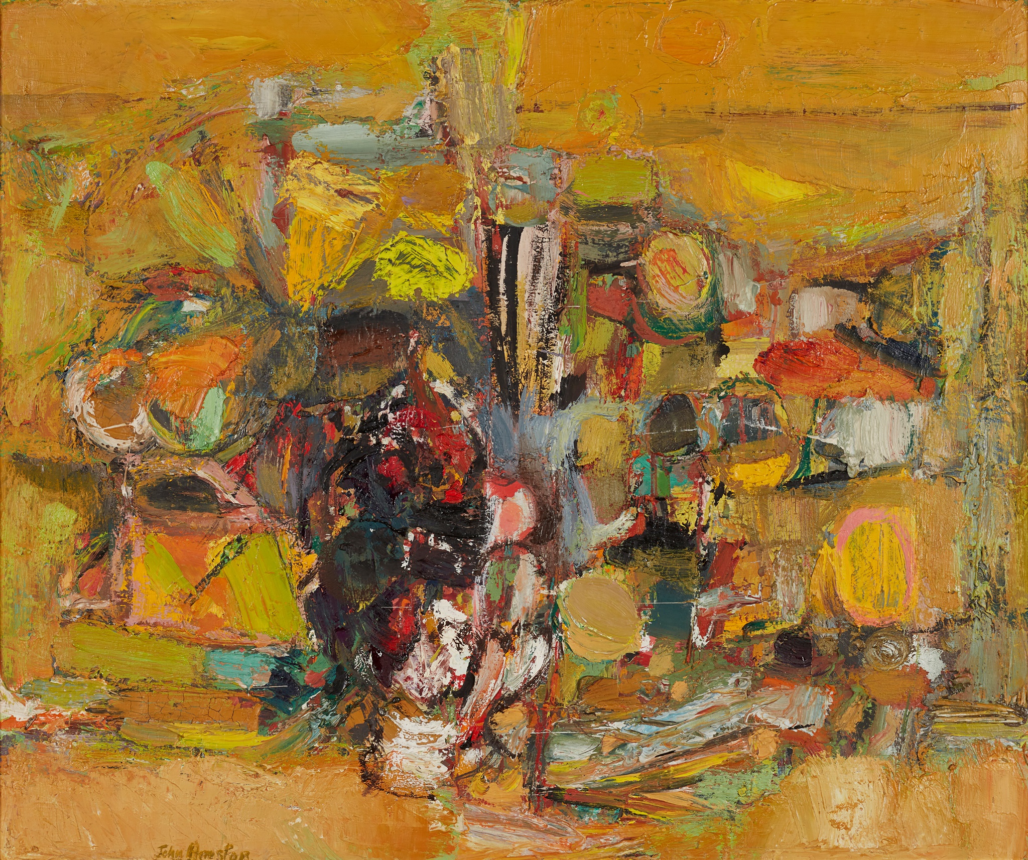 JOHN HOUSTON R.S.A., R.S.W., S.S.A. (SCOTTISH 1930-2008)