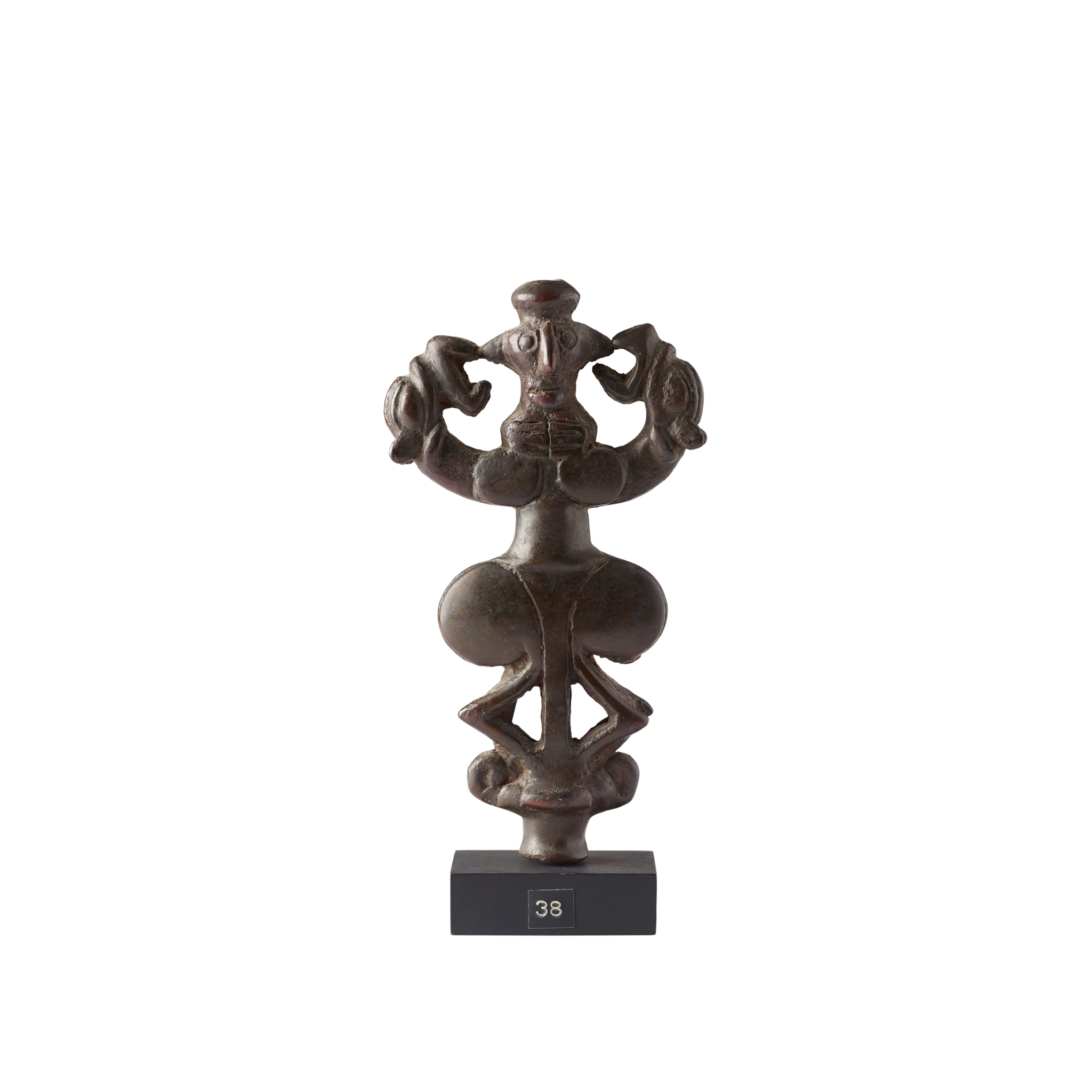 LURISTAN BRONZE “MASTER OF ANIMALS” FIGURE