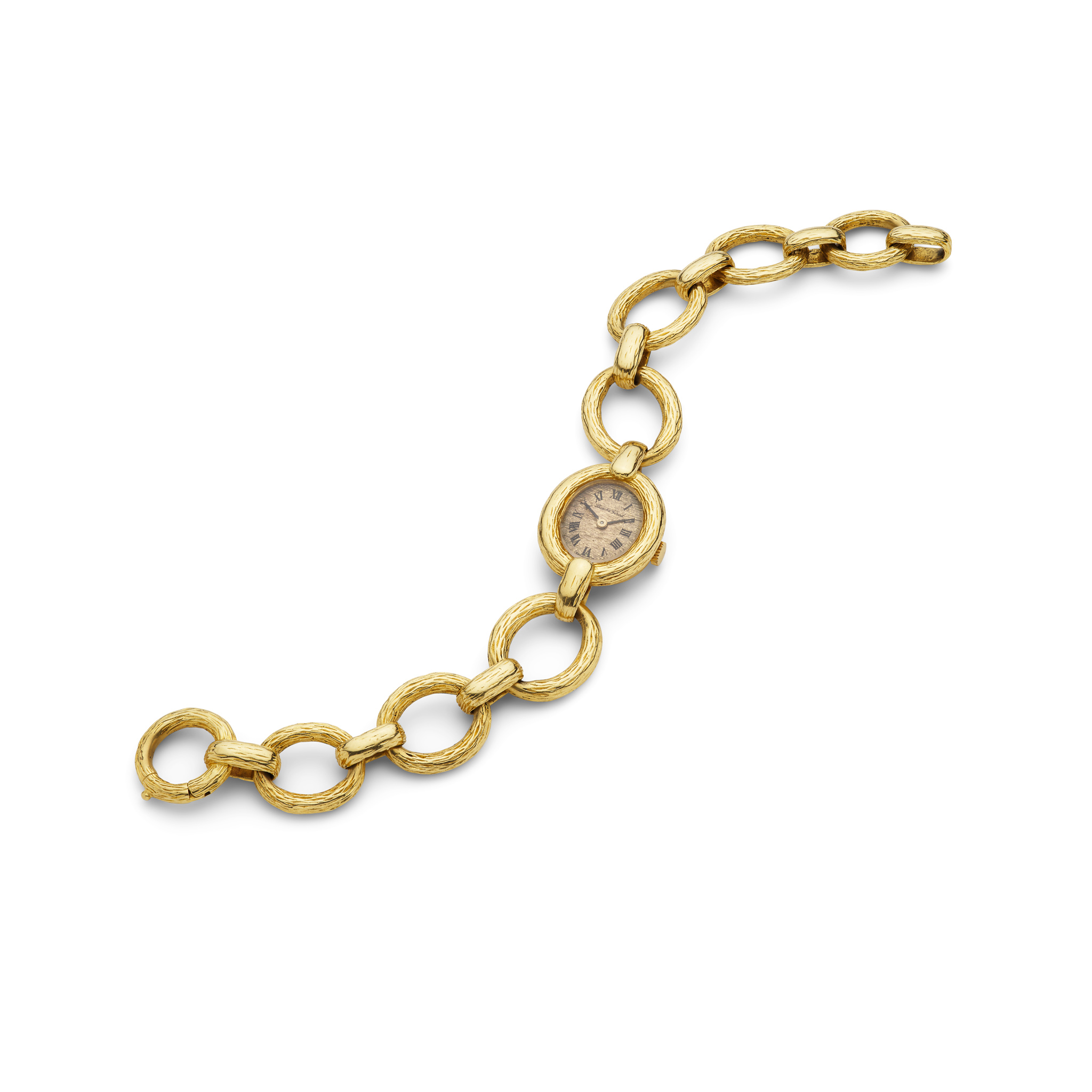 Roy King for Bueche-Girod: A gold wristwatch, 1967