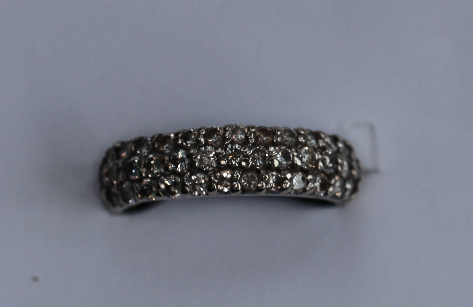 A diamond set ring