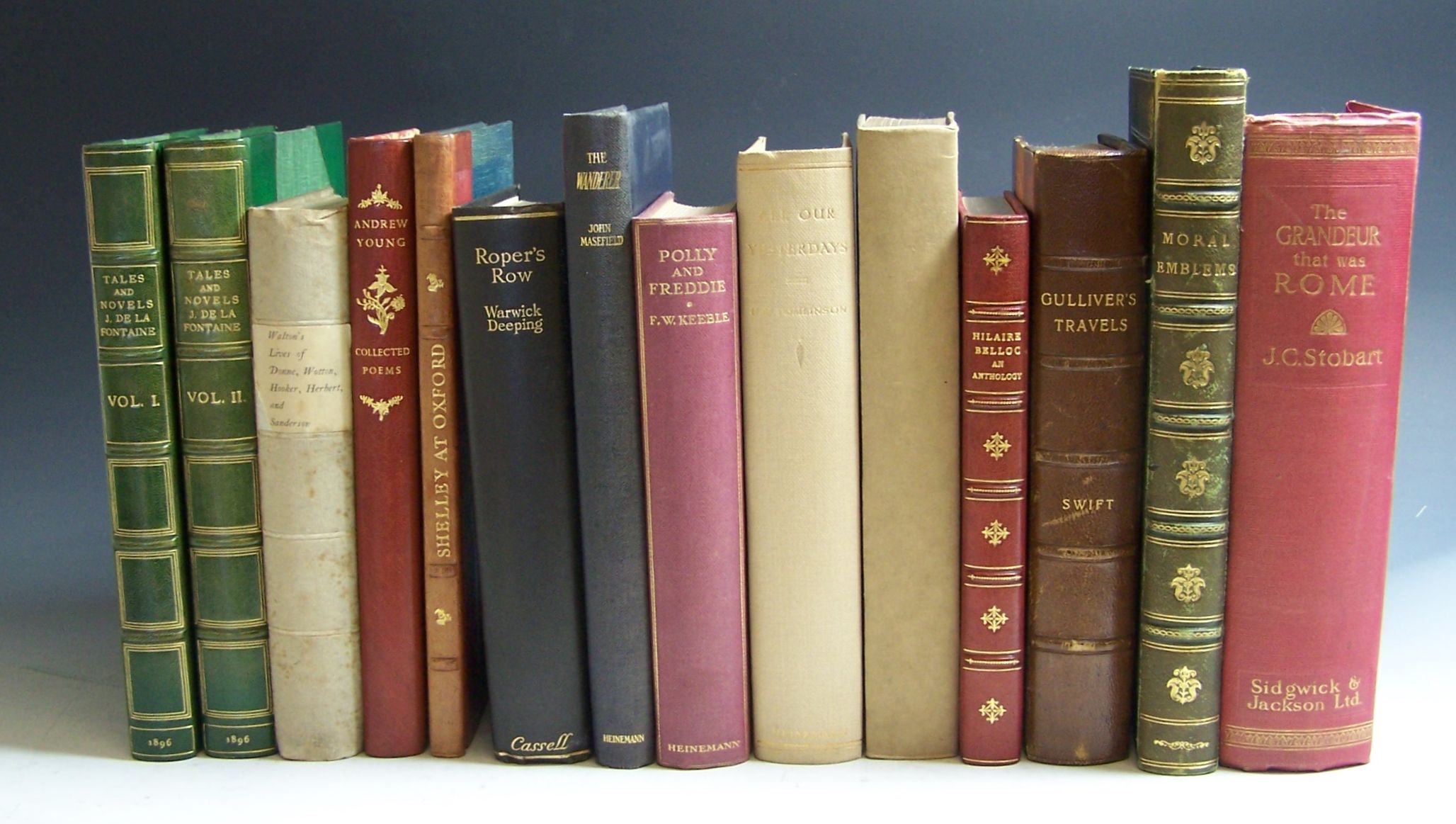 Masefield, John - Keeble, Sir F.W.