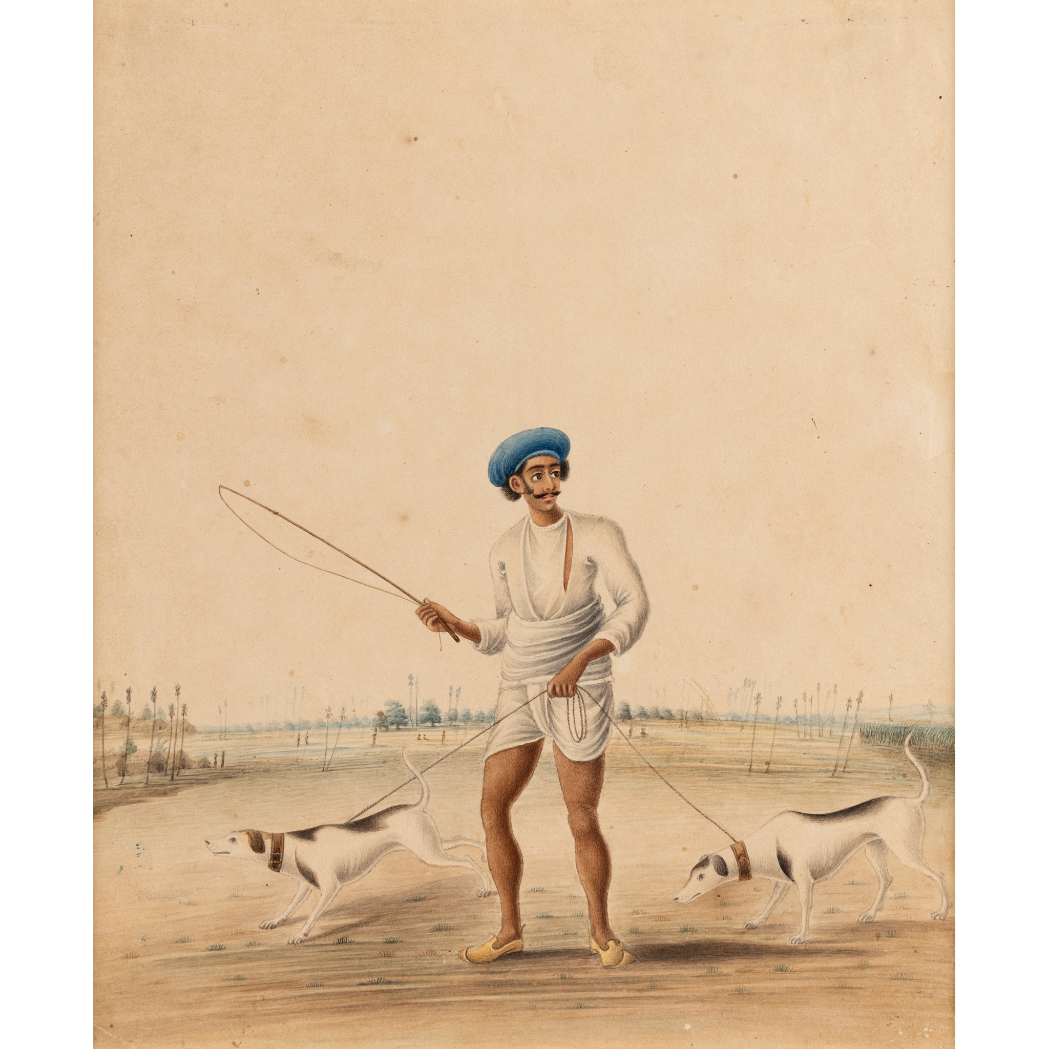 COMPANY SCHOOL: SWEEPER WITH DOGS