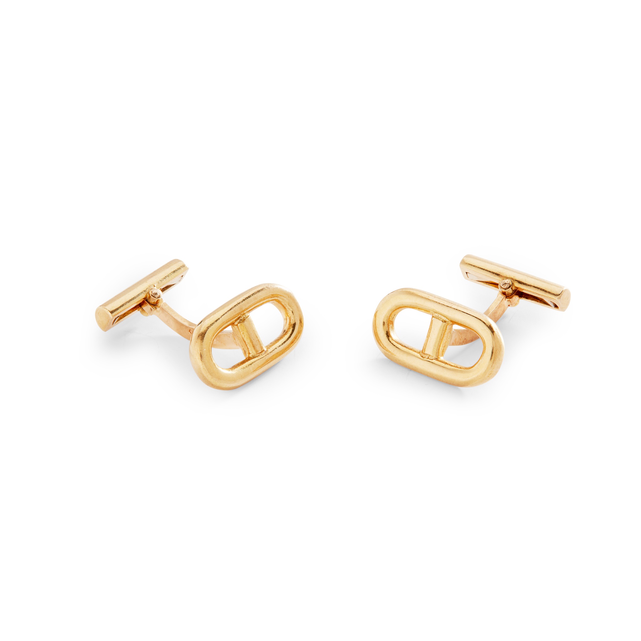 A pair of 'Chaine d'Ancre' cufflinks, by Hermès