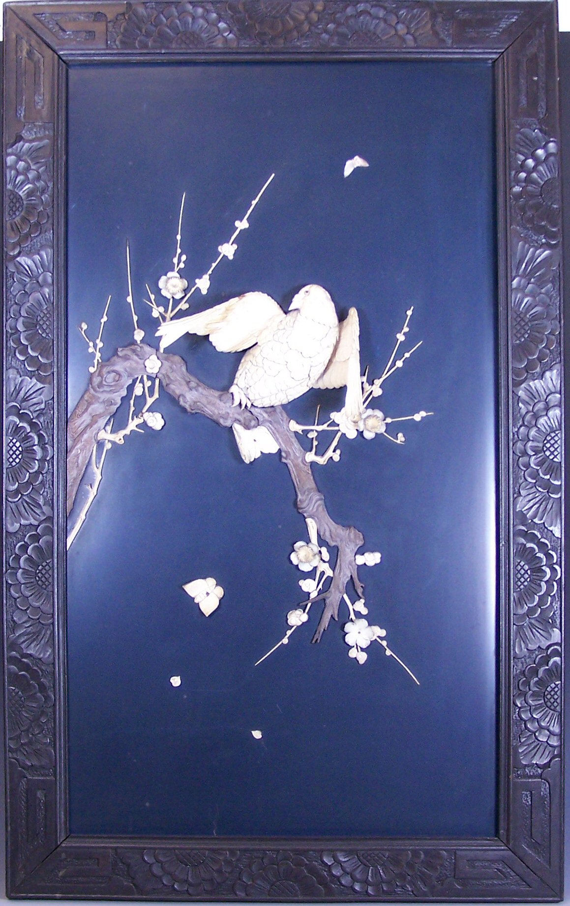 A pair of shibyama style pictures,