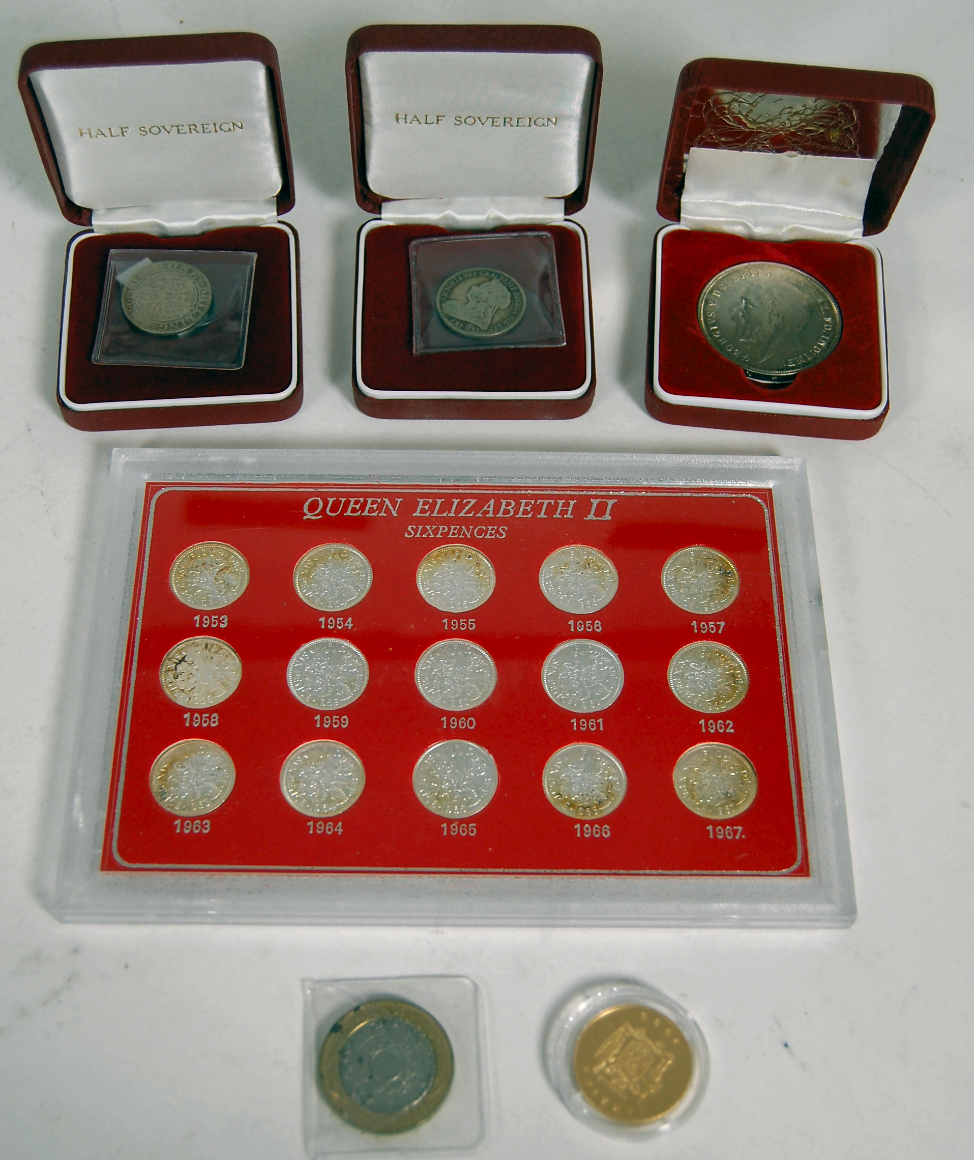 A Jamaican gold proof $50