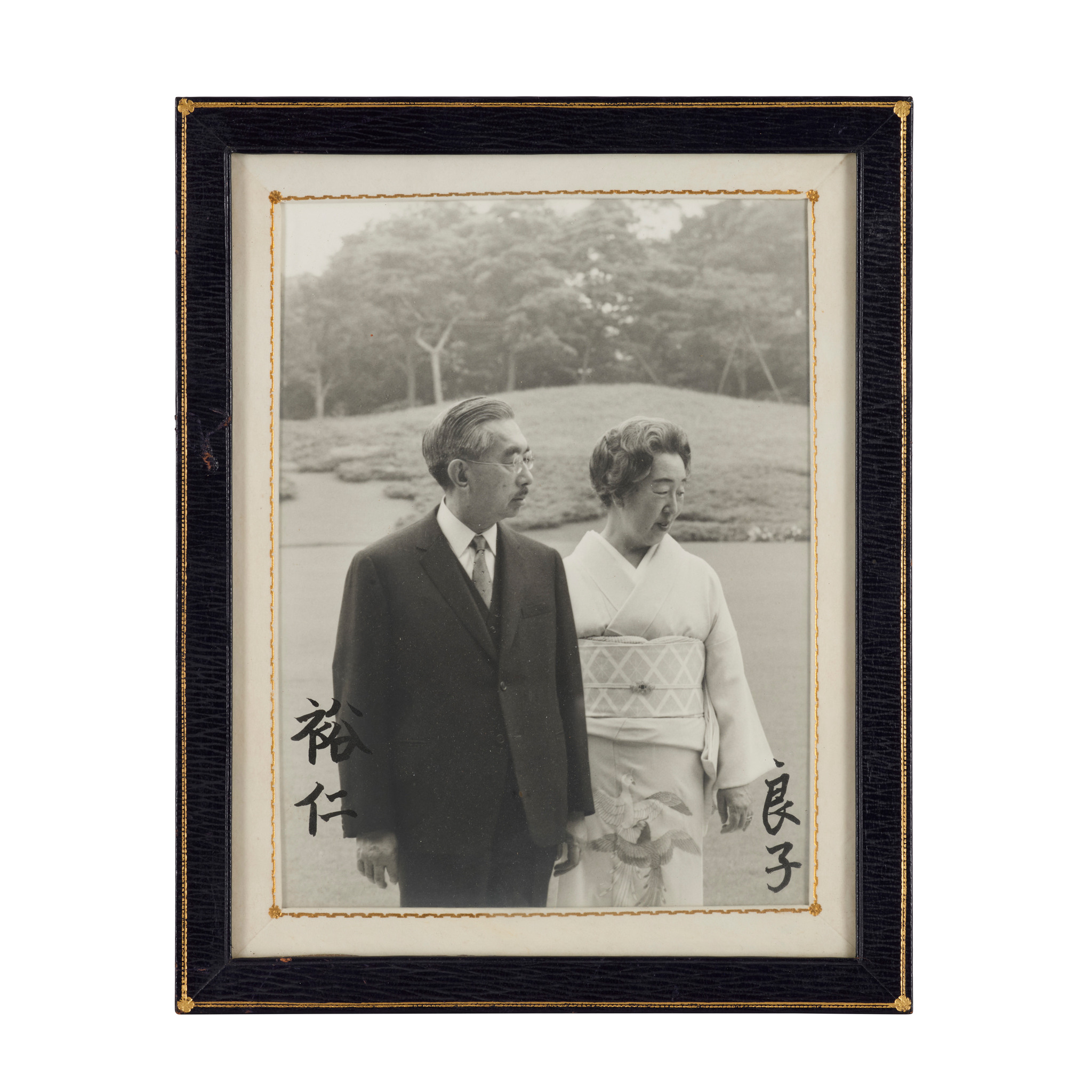 Hirohito (1901-1989) and Nagako (1903-2000), Emperor and Empress of Japan