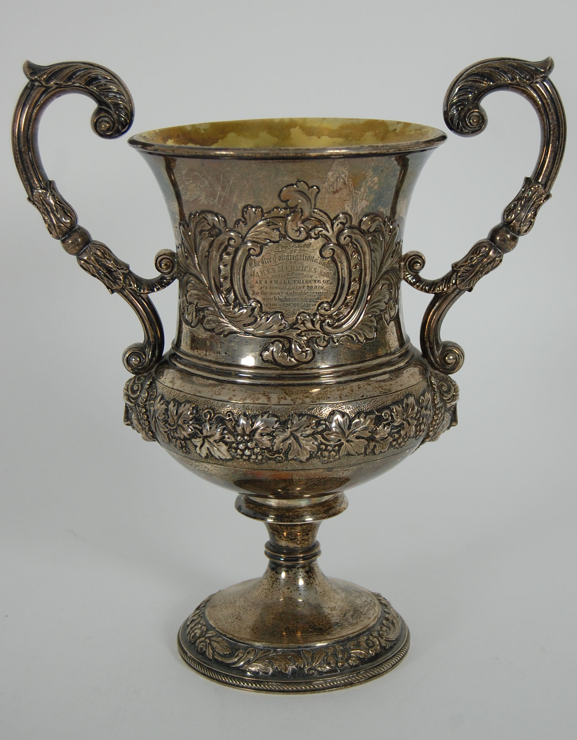 A George IV presentation cup