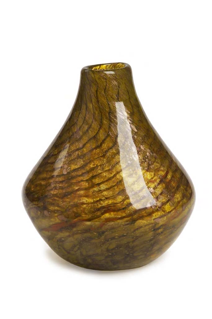 A Monart glass vase,