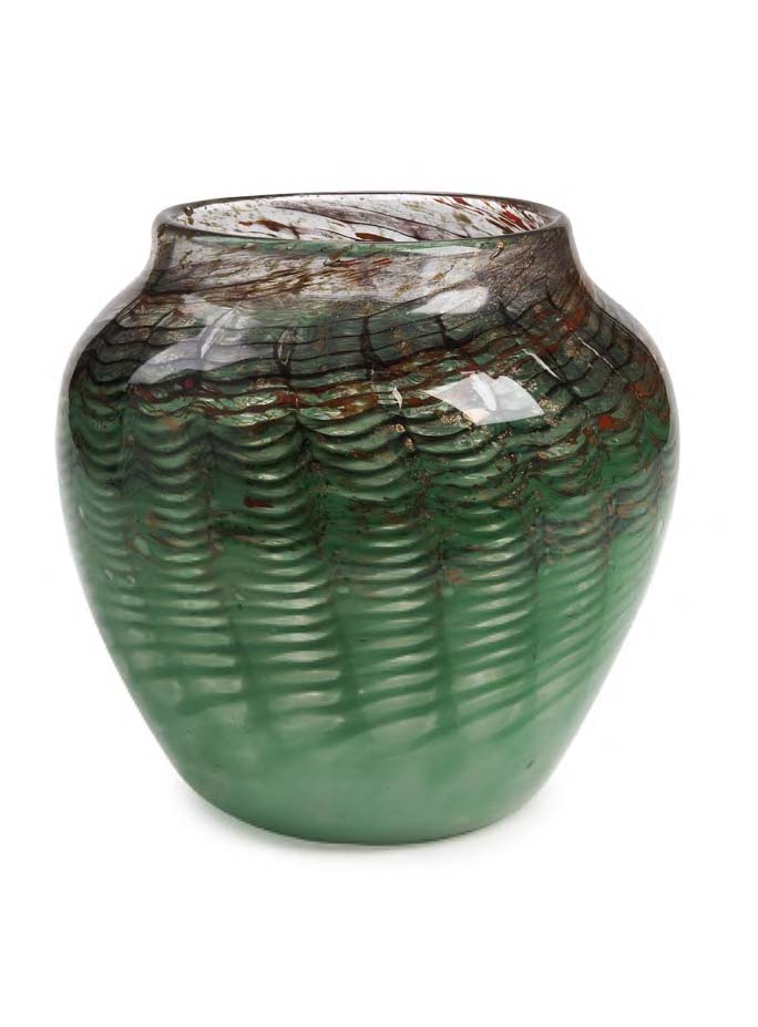 A Monart glass vase,