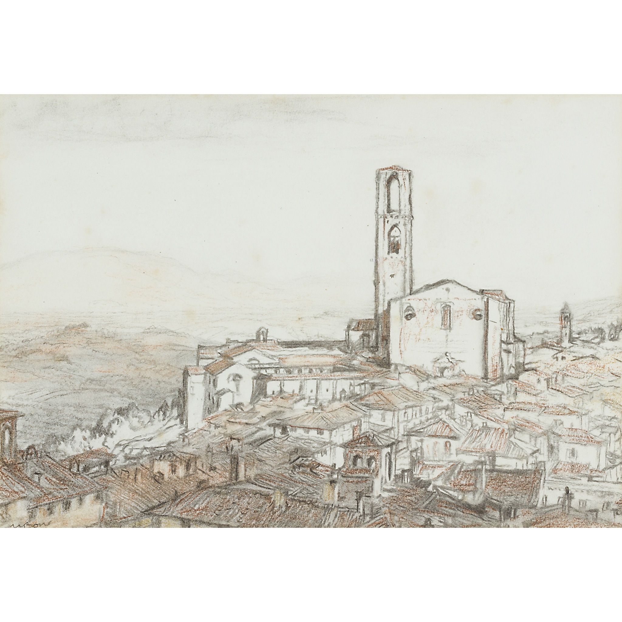 SIR MUIRHEAD BONE H.R.S.A., H.R.W.S., H.A.R.I.B.A., H.R.E., L.L.B., D.LITT (SCOTTISH 1876-1953)