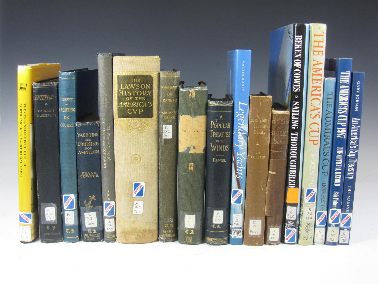 Yachting, Sailing, Sport and other subjects, a quantity including Vanderbilt, Harold S.