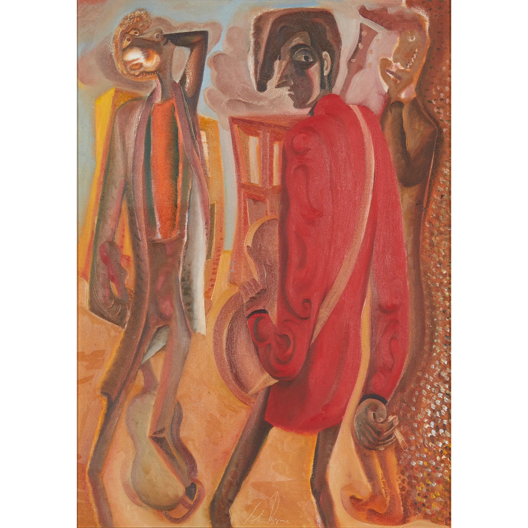 JOHN BYRNE R.S.A. (SCOTTISH 1940 - 2023)