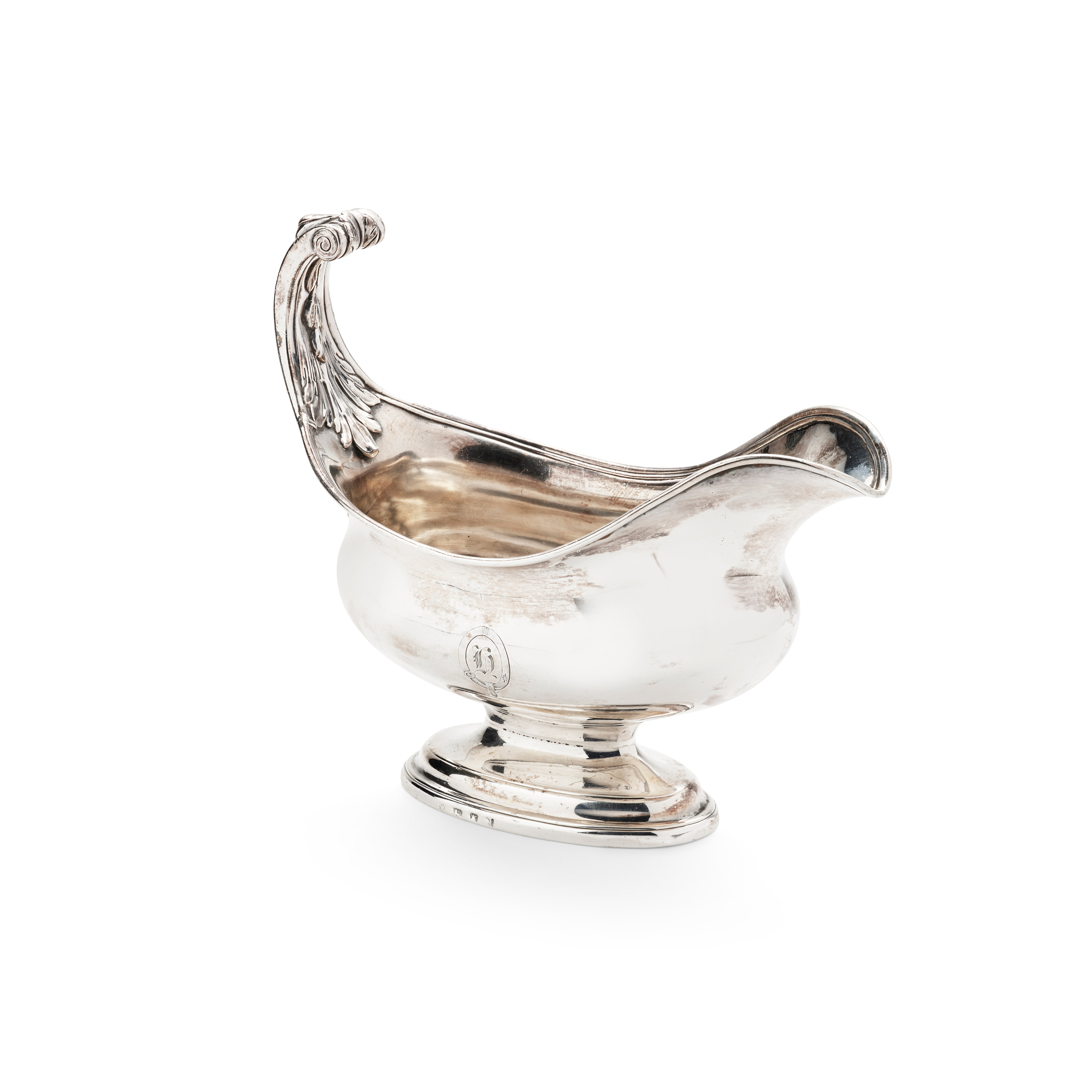 A GEORGE III SAUCEBOAT