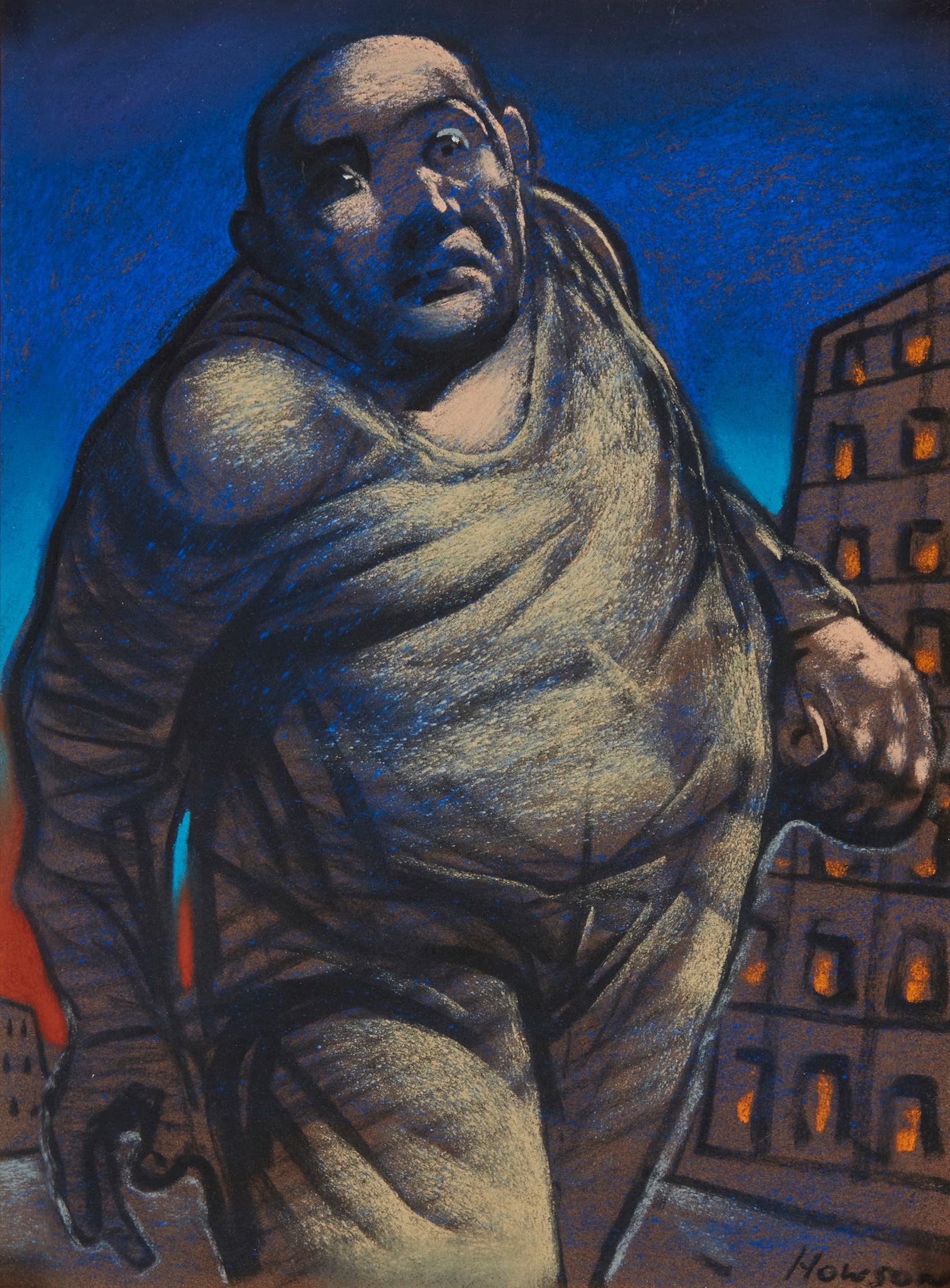 PETER HOWSON O.B.E. (SCOTTISH 1958-)