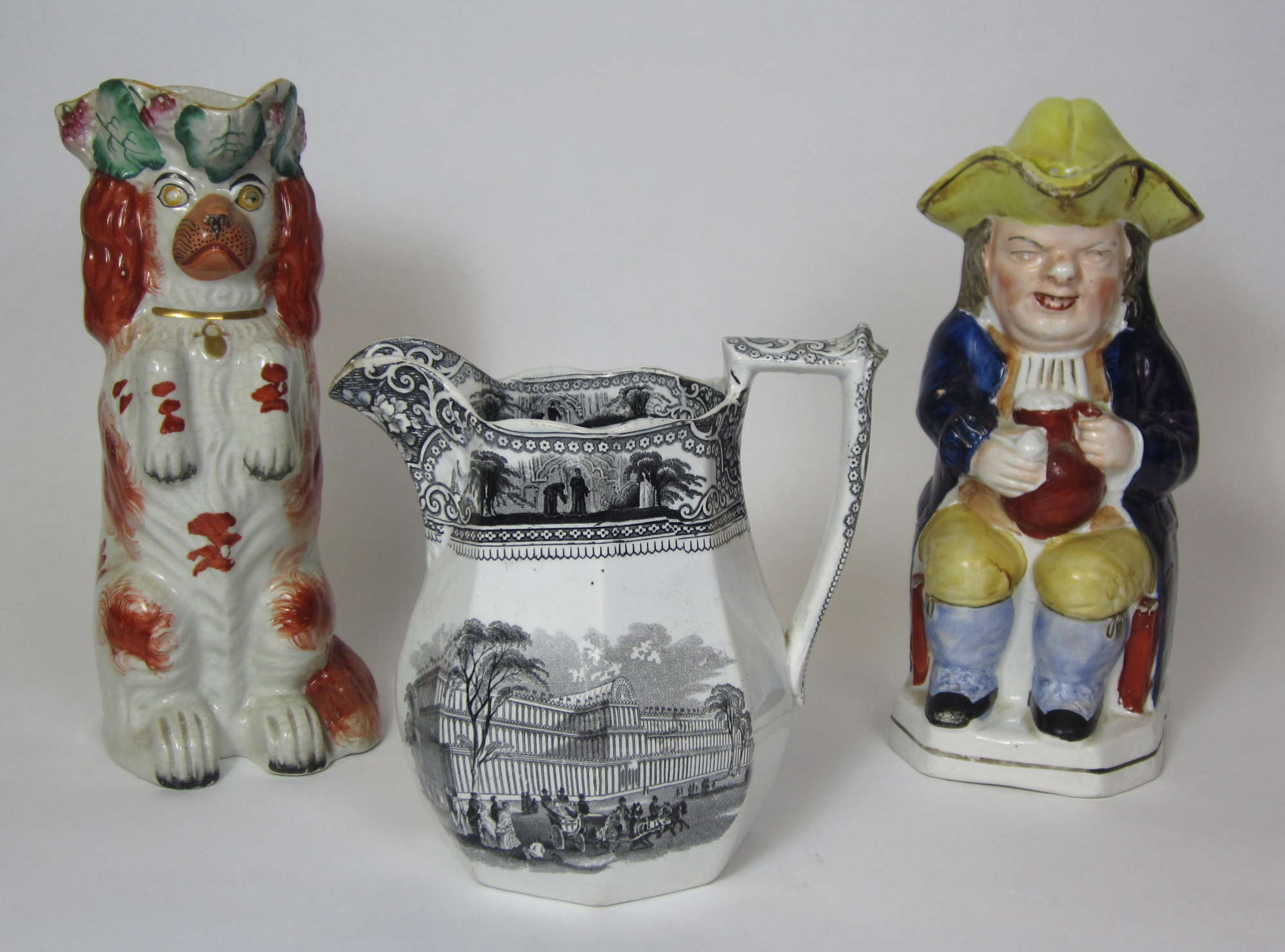 GROUP OF SIX BRITISH CERAMIC WARES