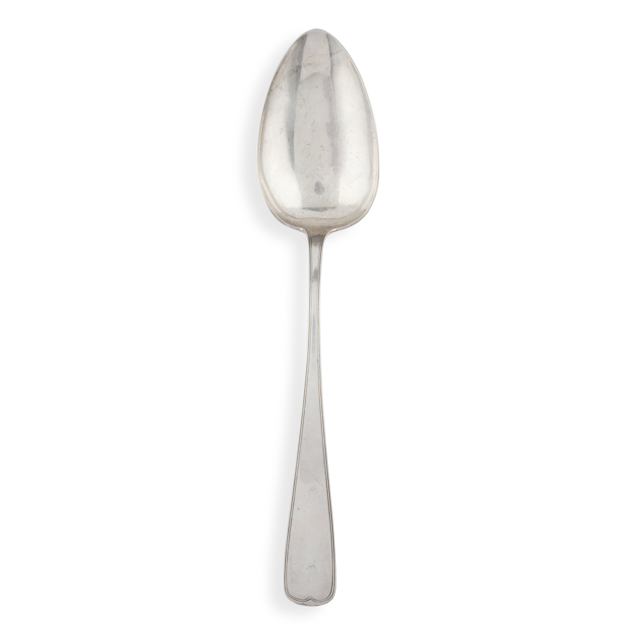 NORWAY - A LATE 19TH CENTURY SERVING SPOON
